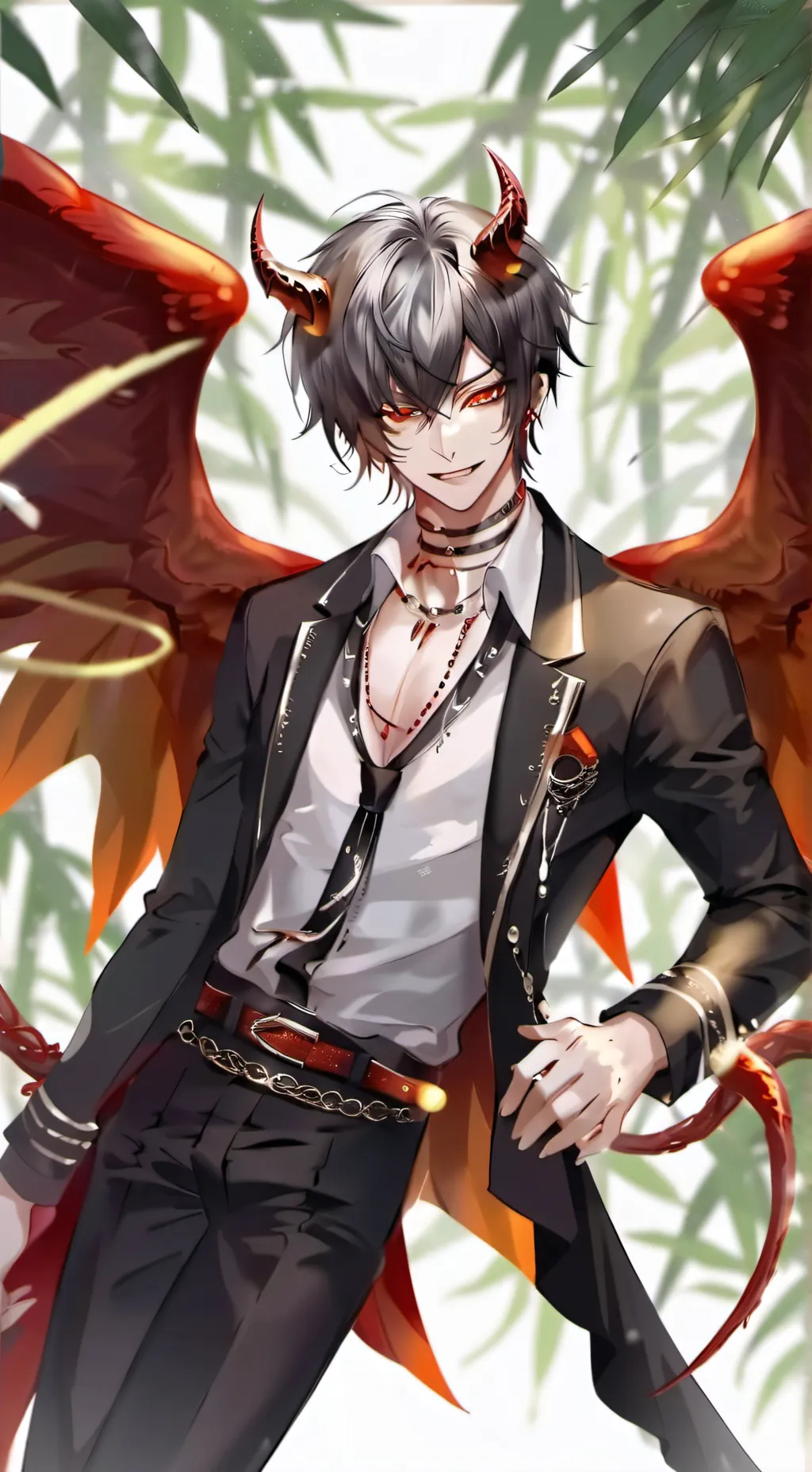 ai character: +~Damien~+ background