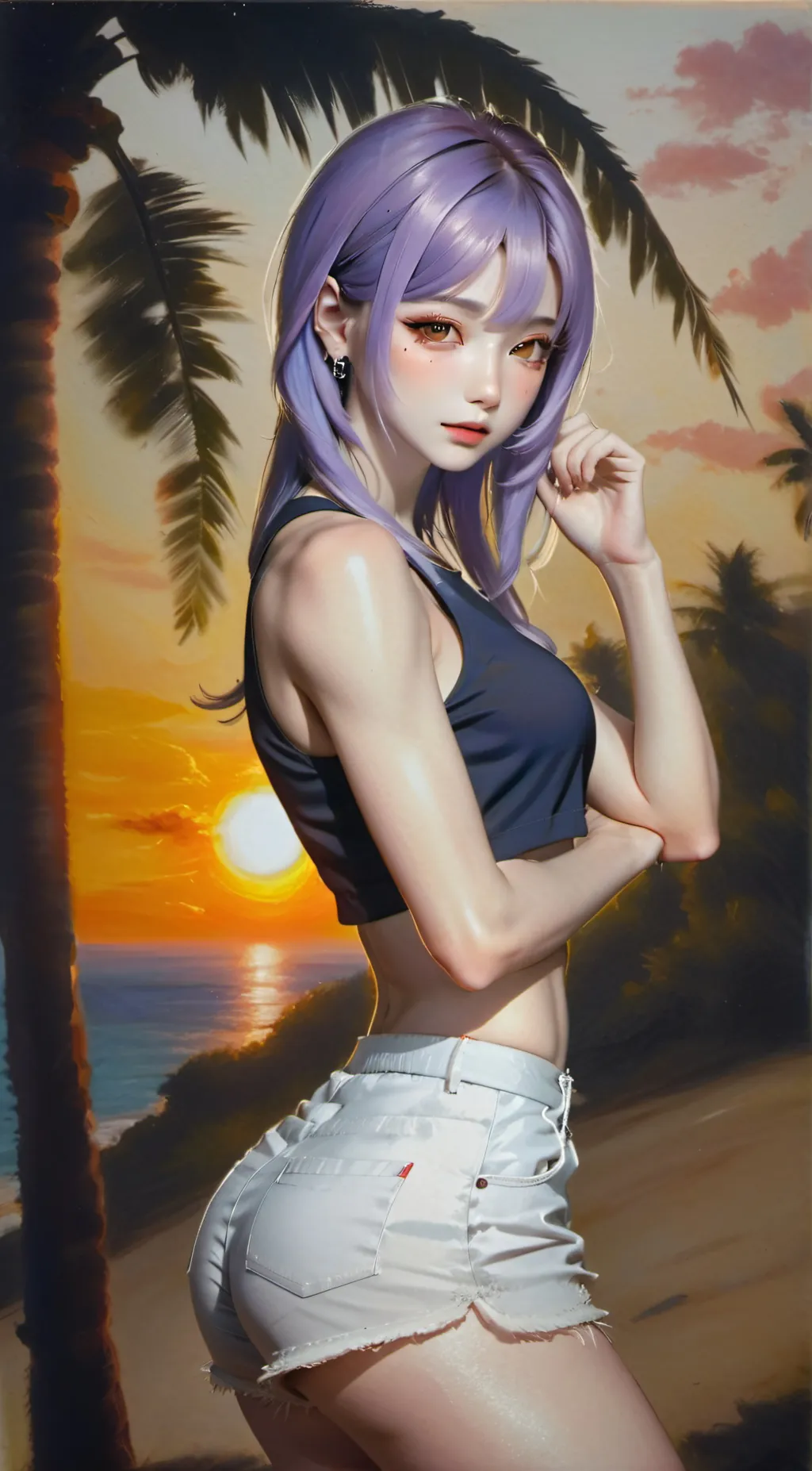 ai character: Blythe  background
