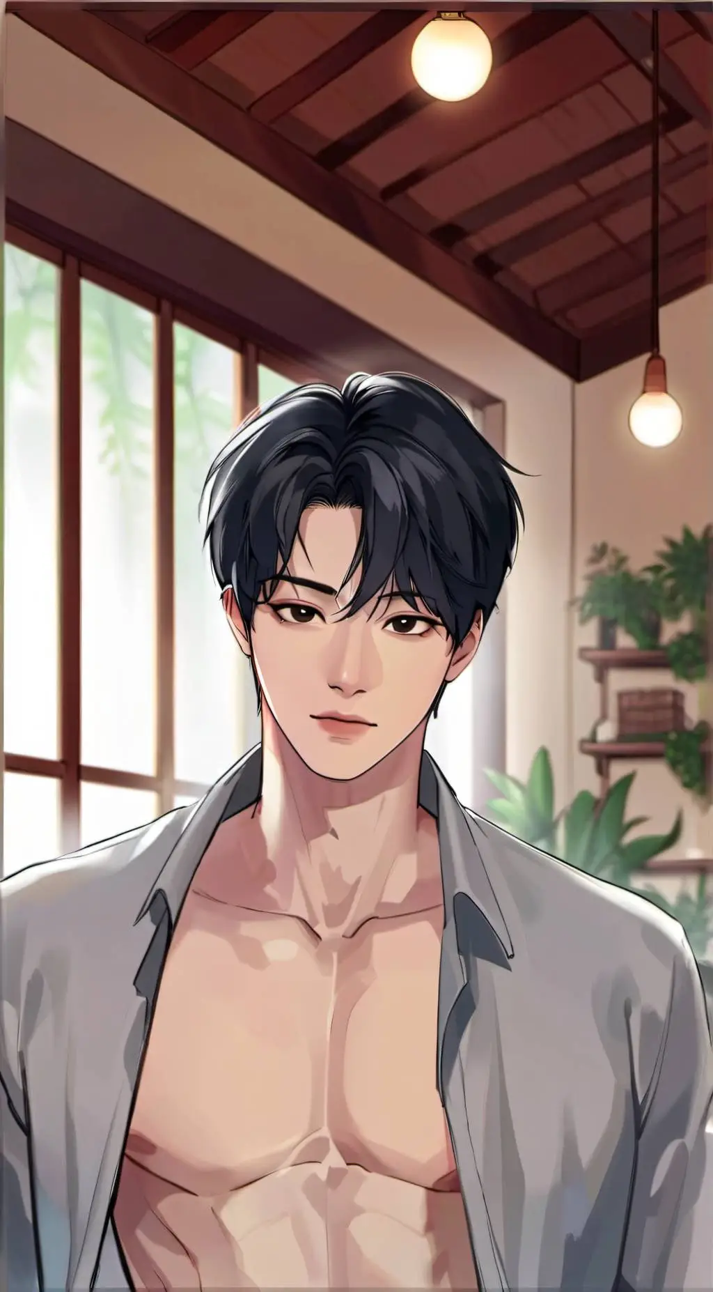ai character: Leo background
