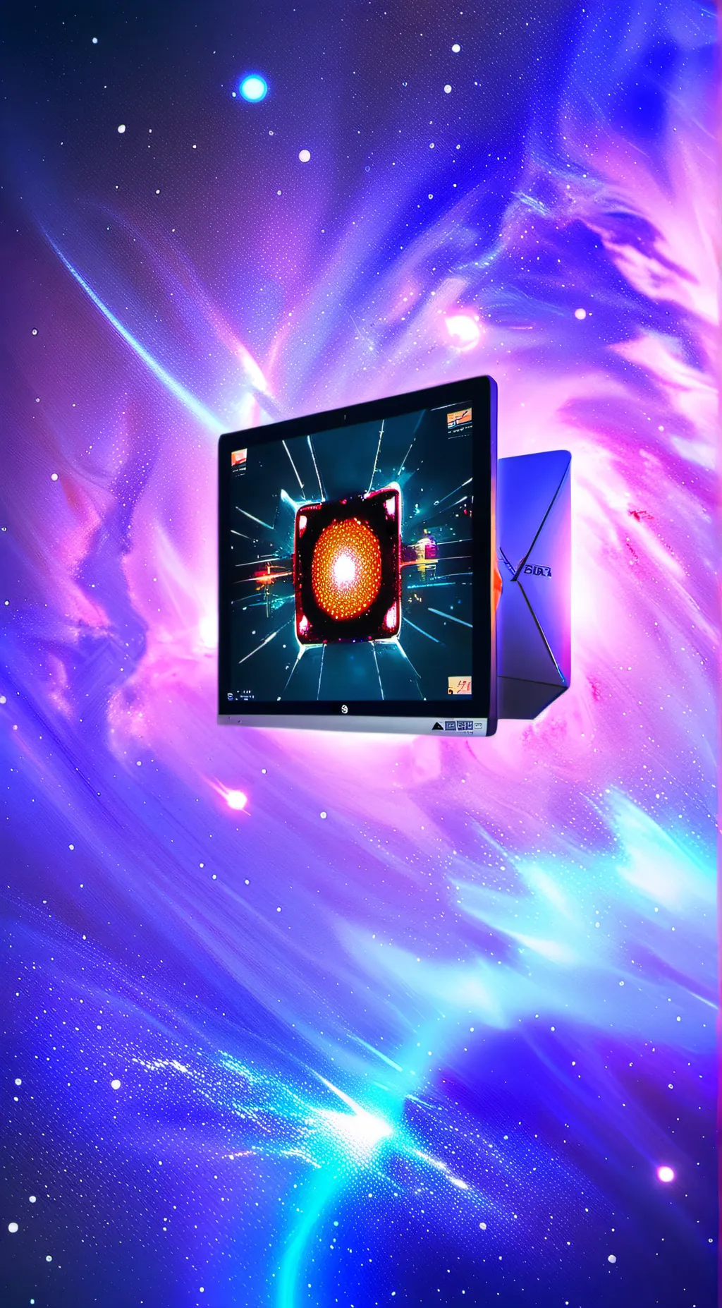 ai character: The computer men background