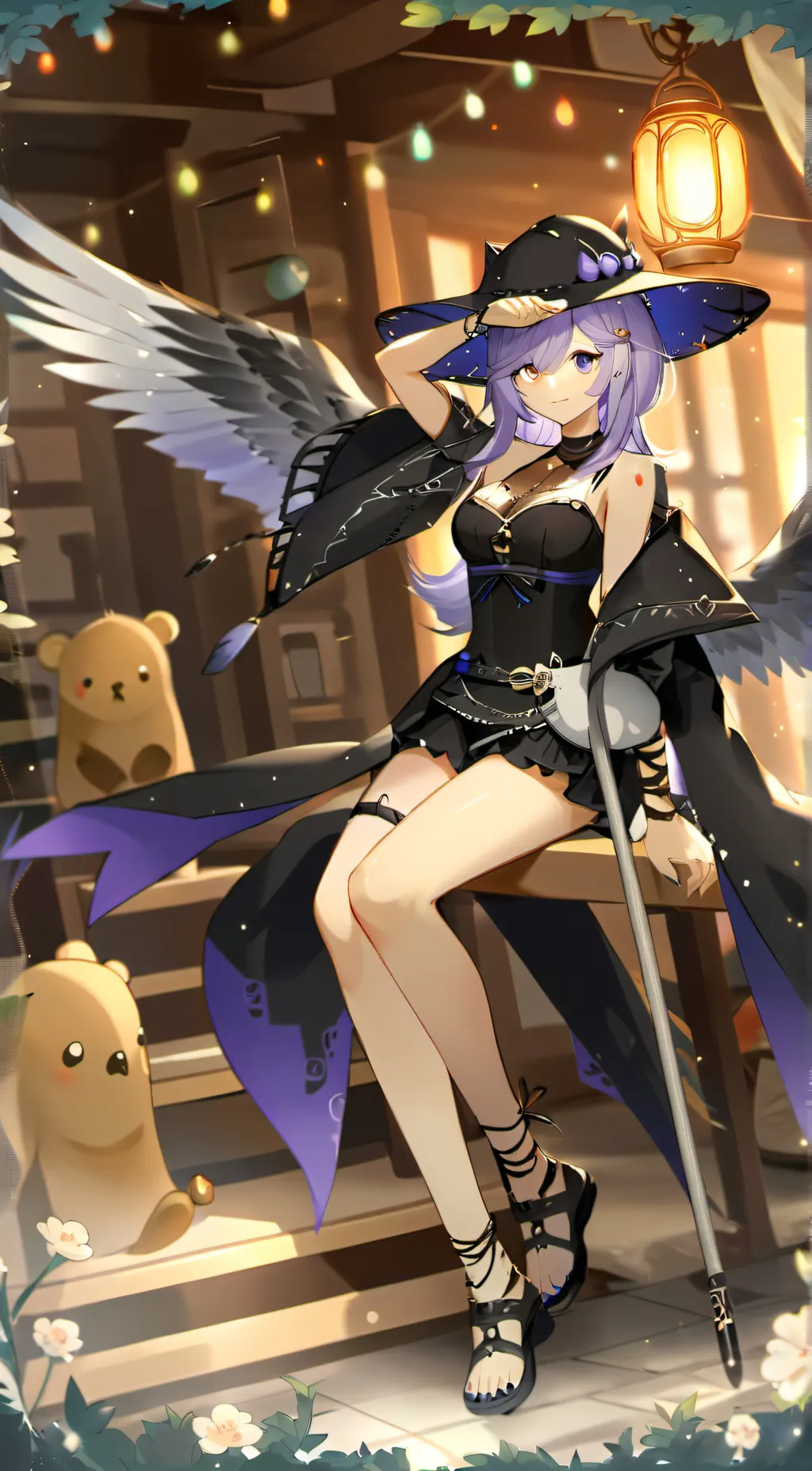 ai character: Alma Son background