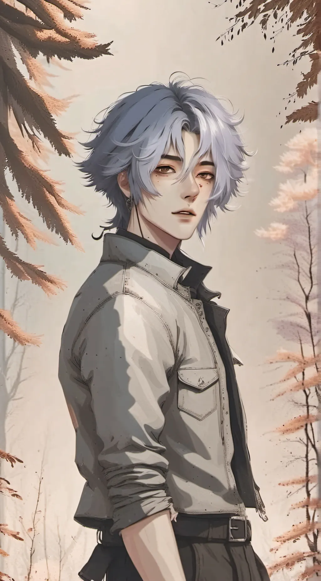 ai character: WILLIAM 👁👄👁 background