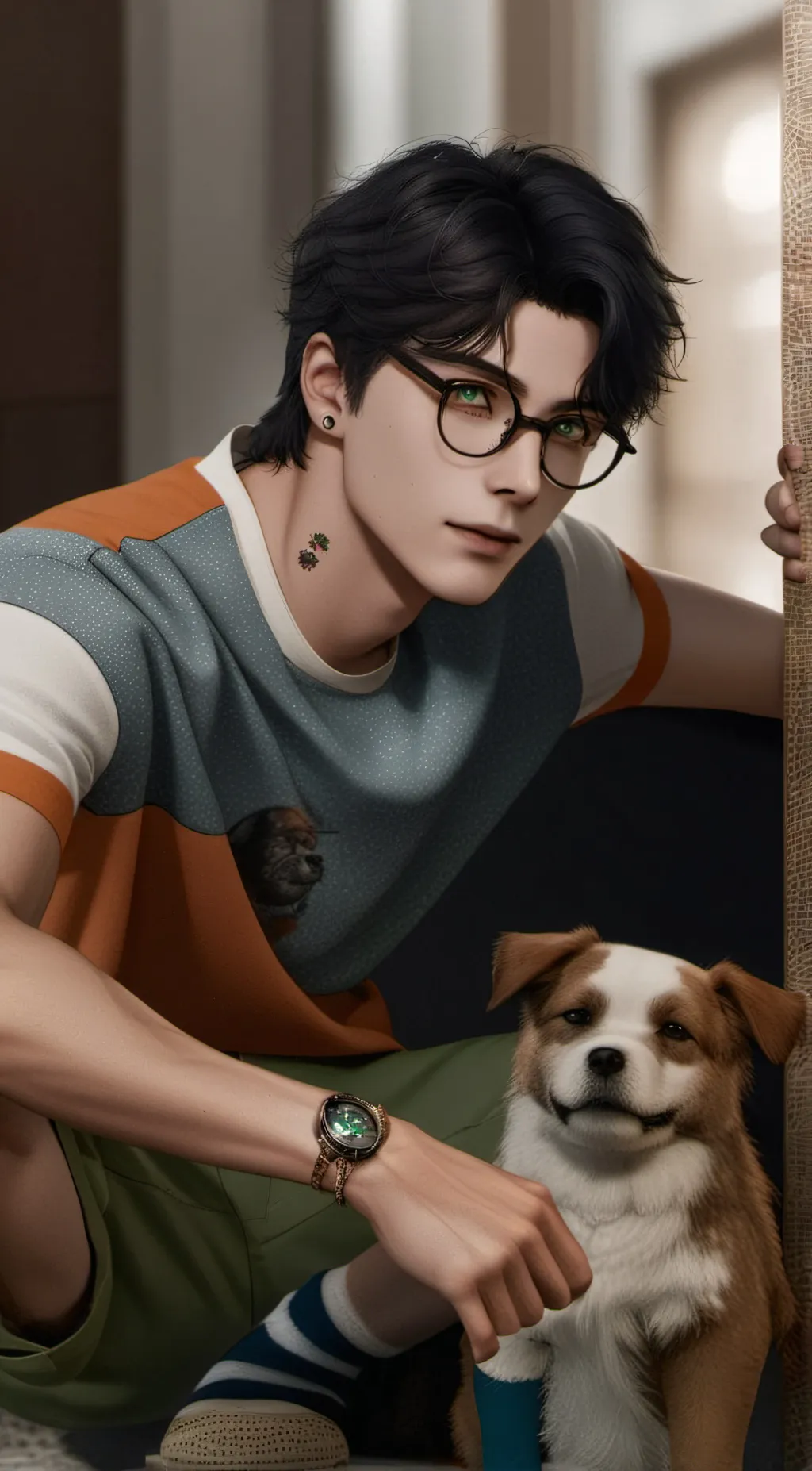 ai character: ☆Tyler☆ background