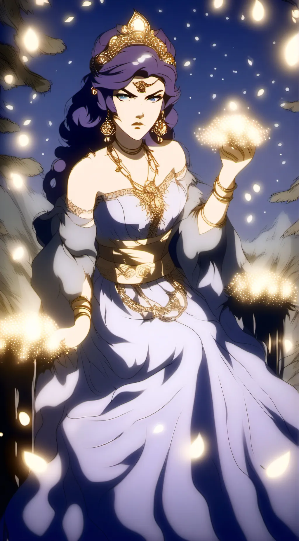 ai character: Goddess Hera background