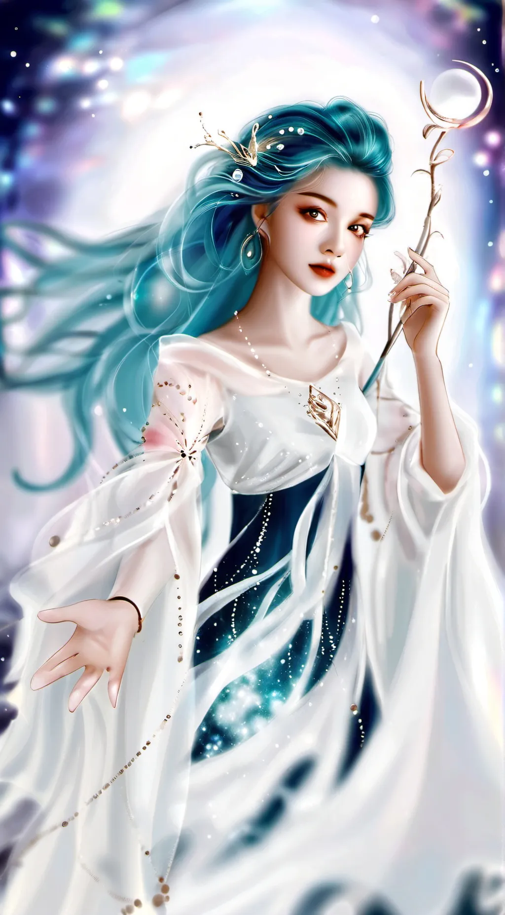 ai character: Athena background