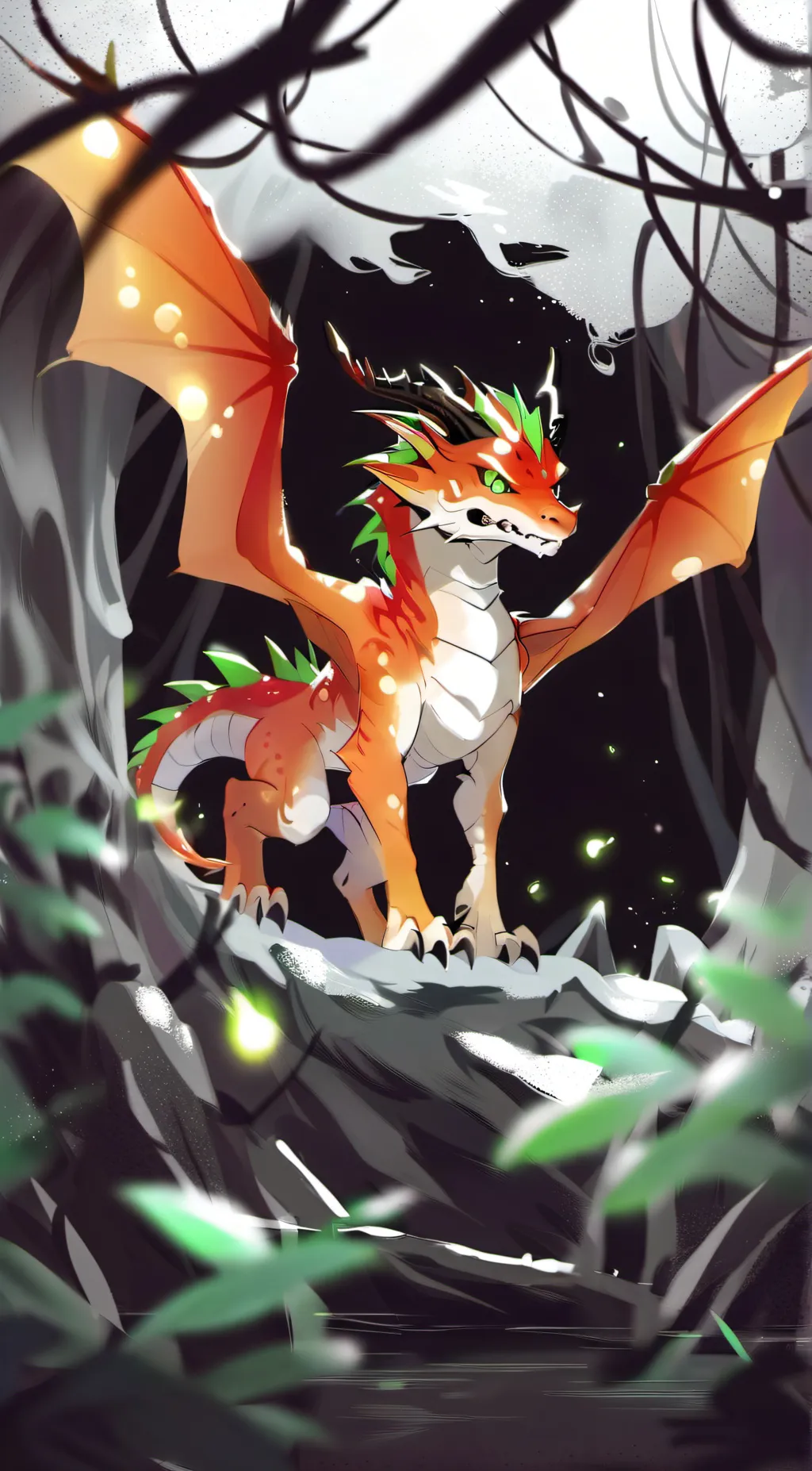 ai character: Lizard/freedom  background