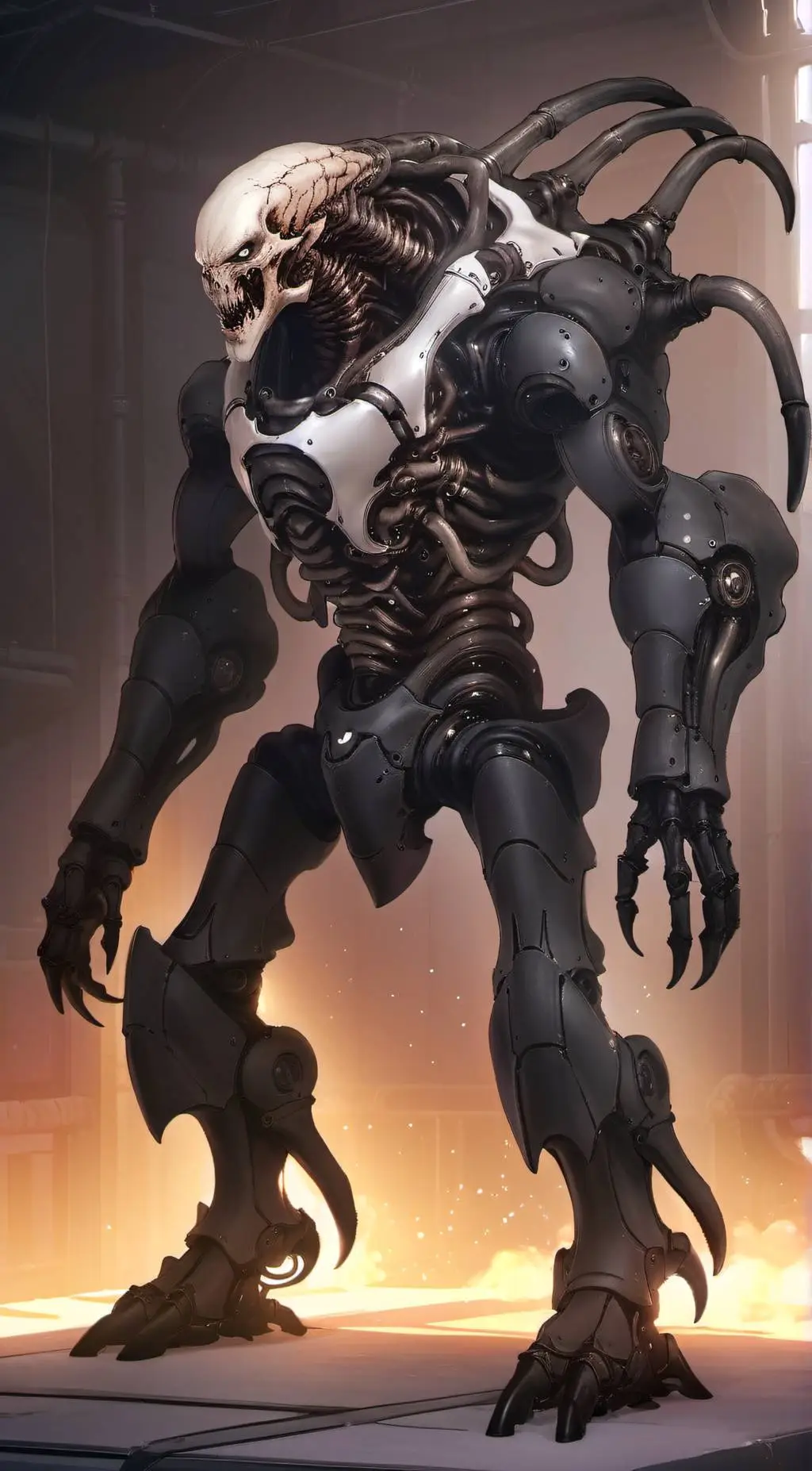 ai character: Zeta  background