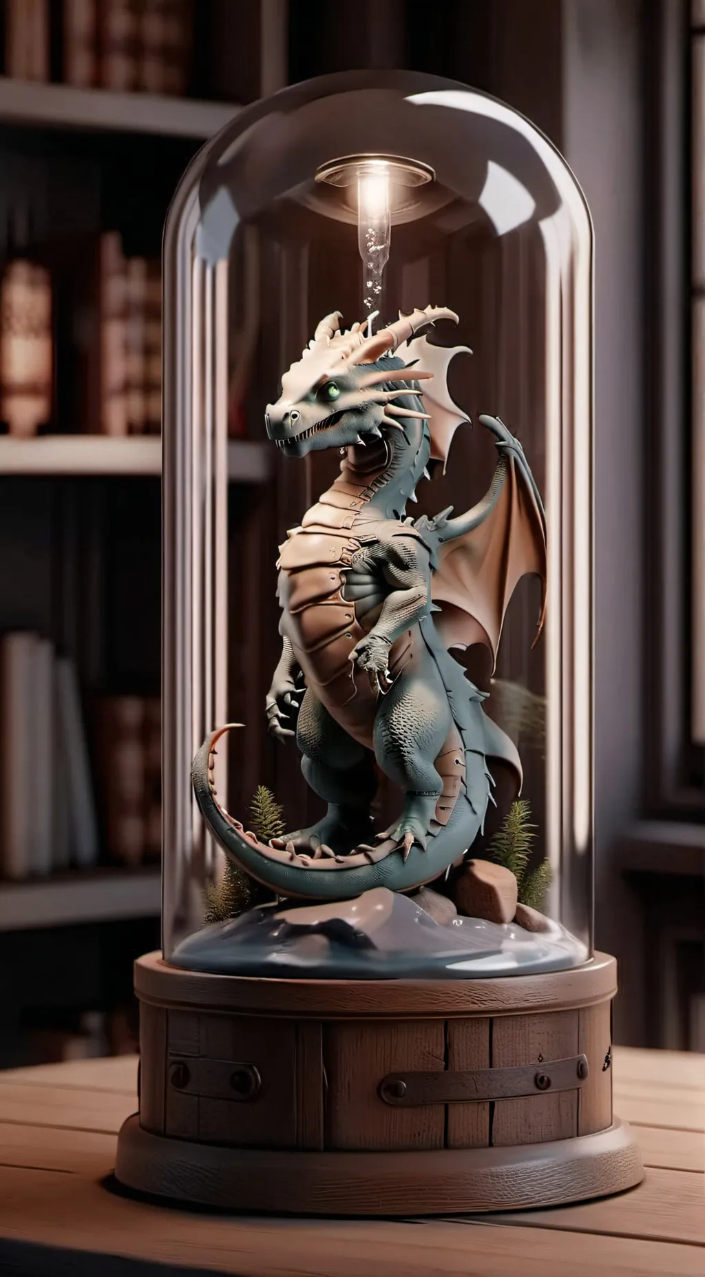 ai character: dragon creator background