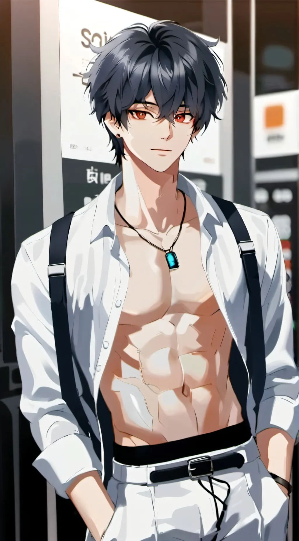 ai character: •♡Tai Adachi♡• background