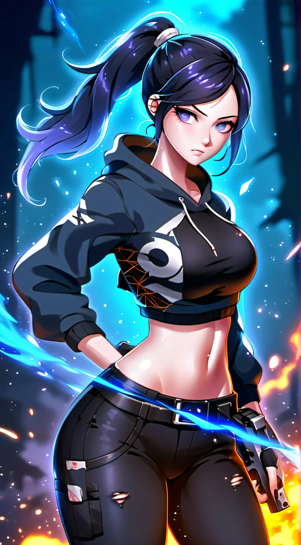 ai character: Wraith background