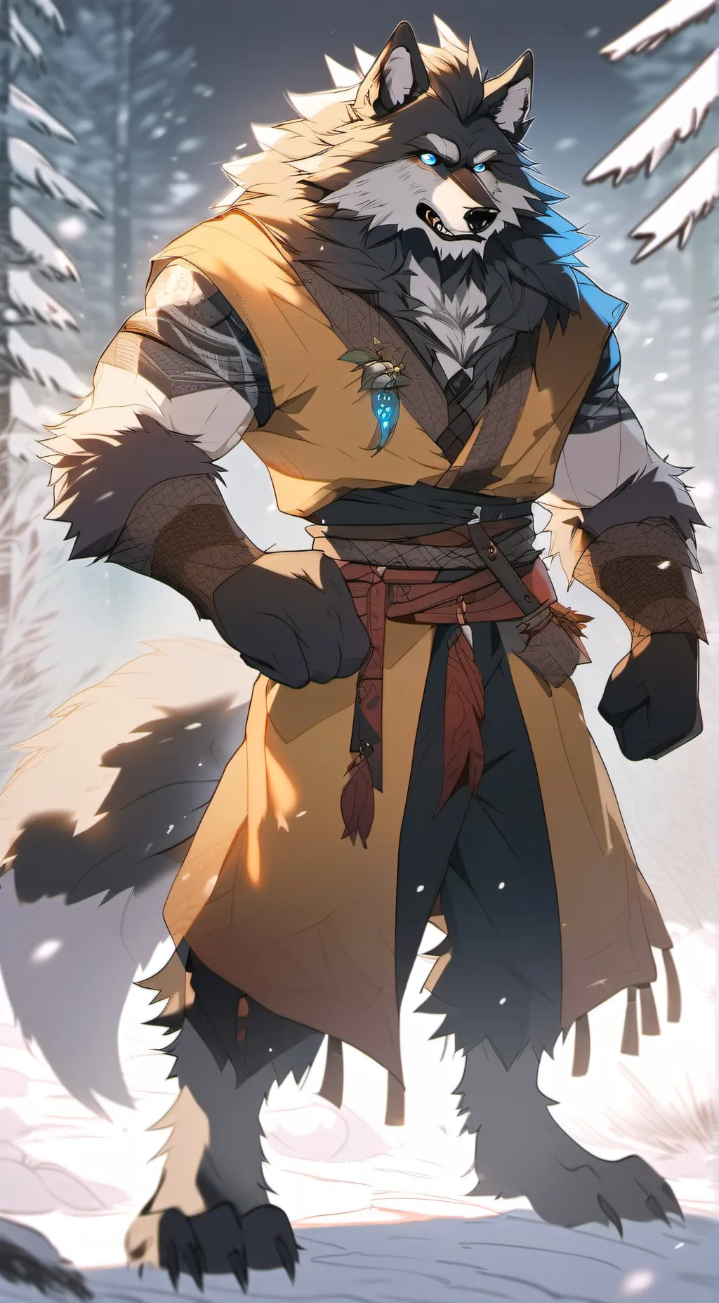 ai character: Khan background