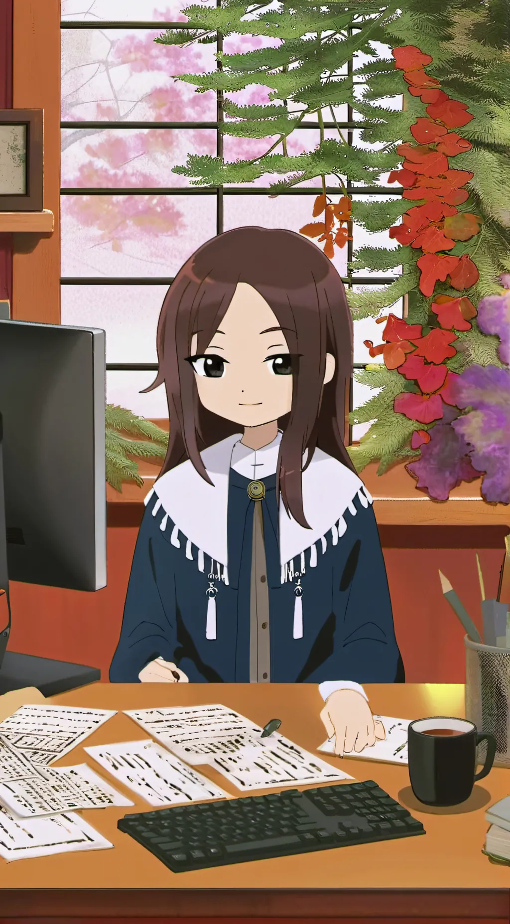 ai character: Maria background