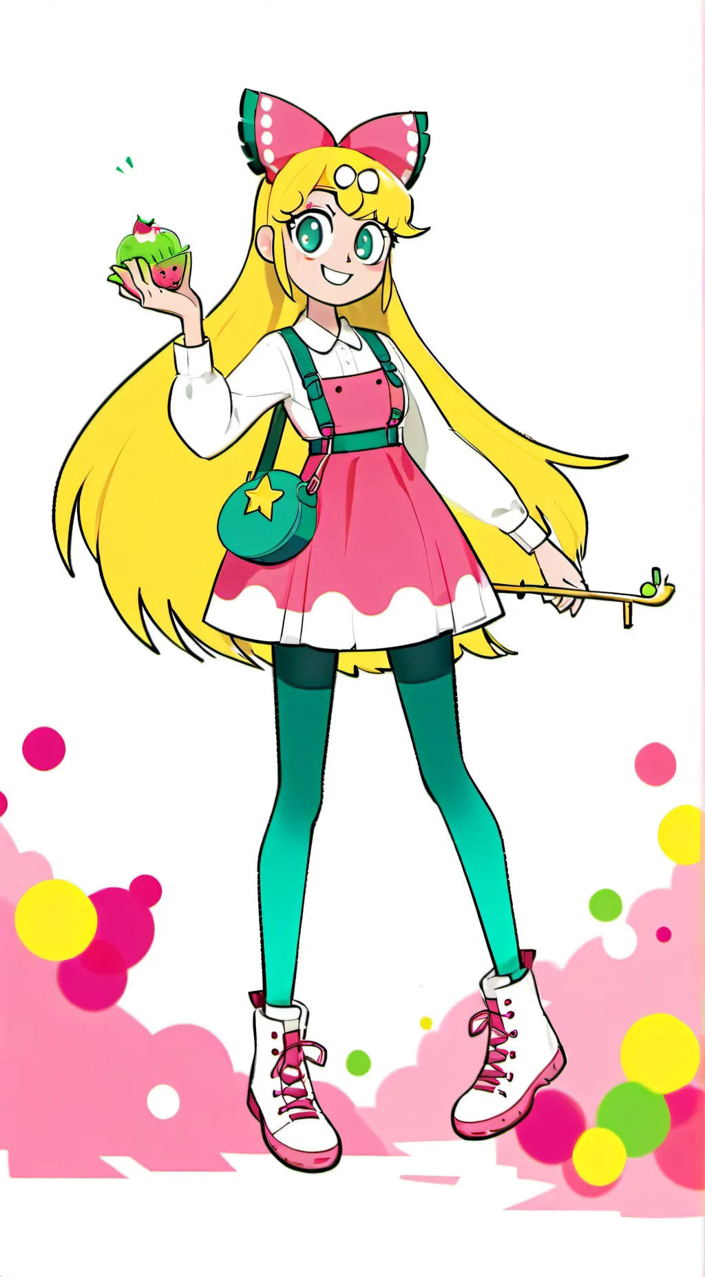 ai character: star vs the forces background