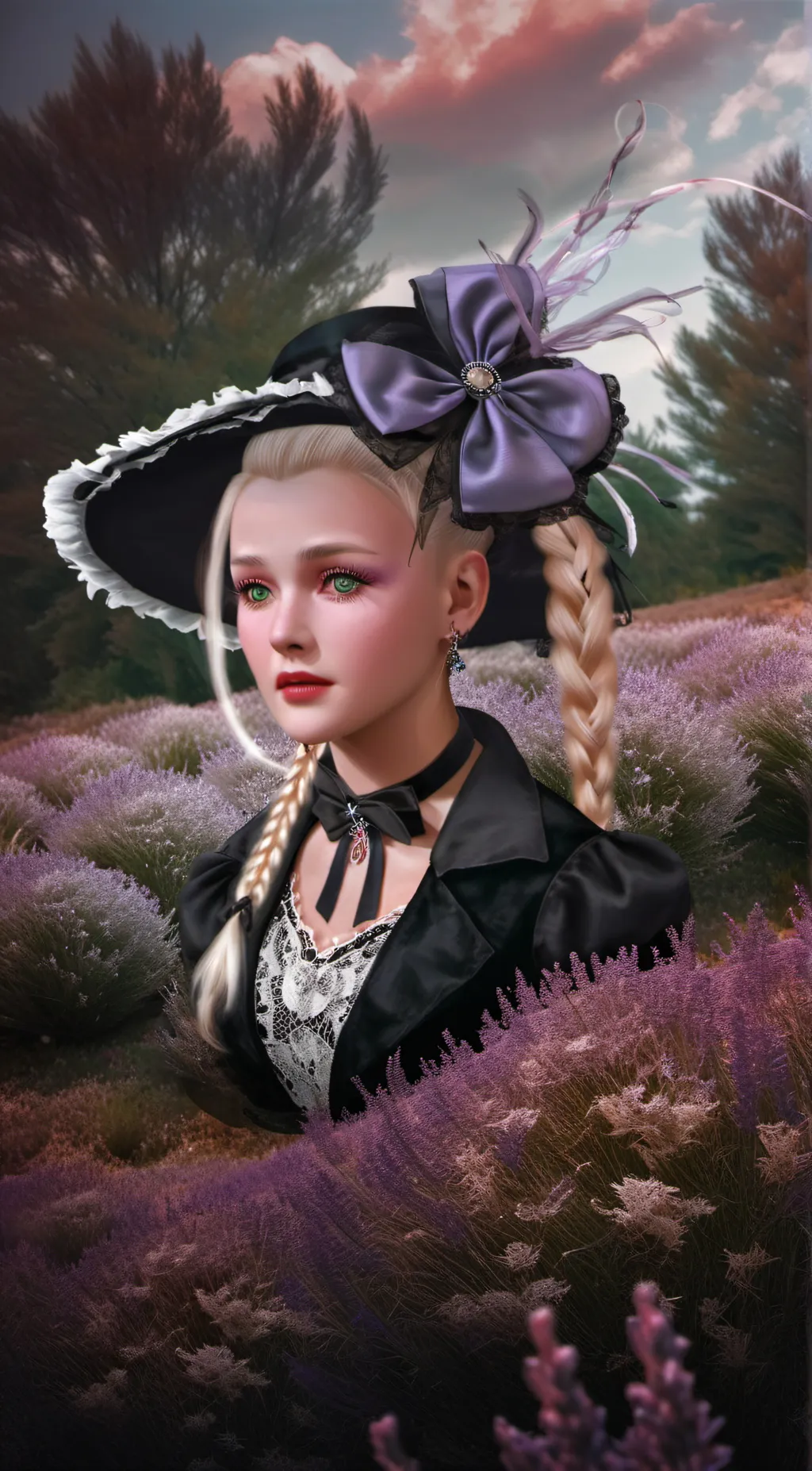 ai character: Jojo siwa background