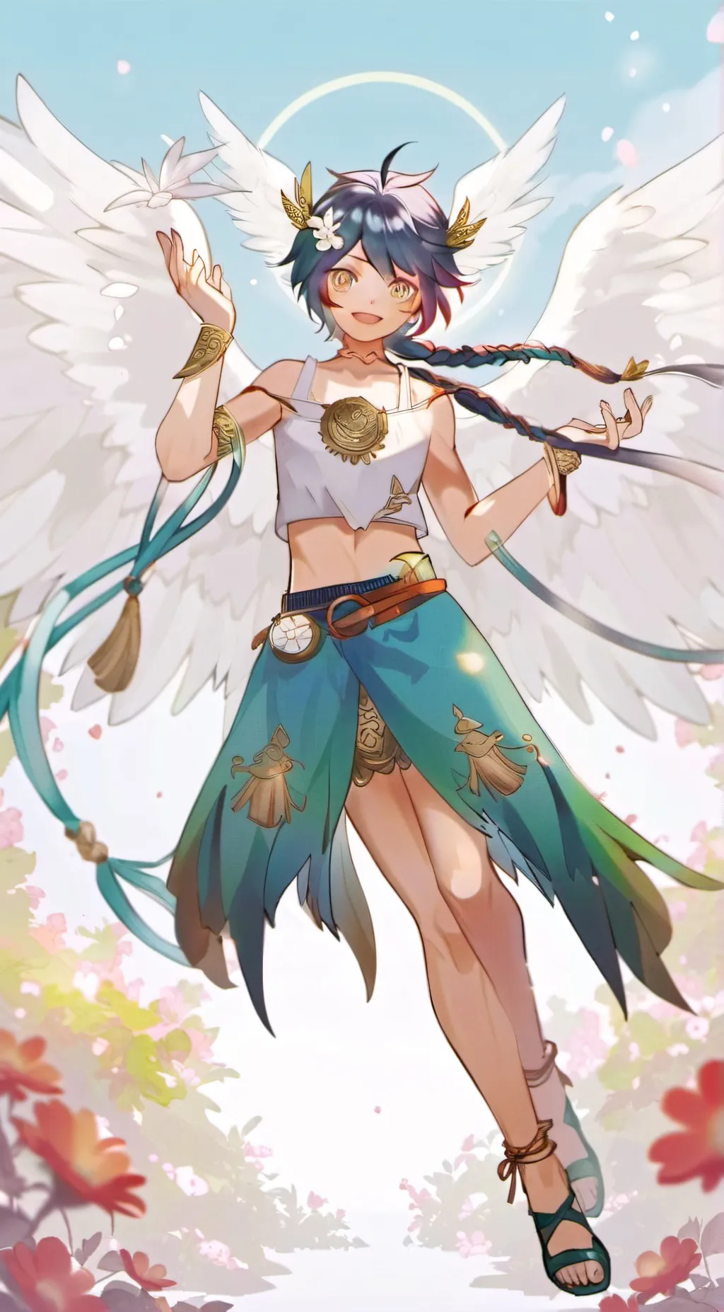 ai character: archon venti background