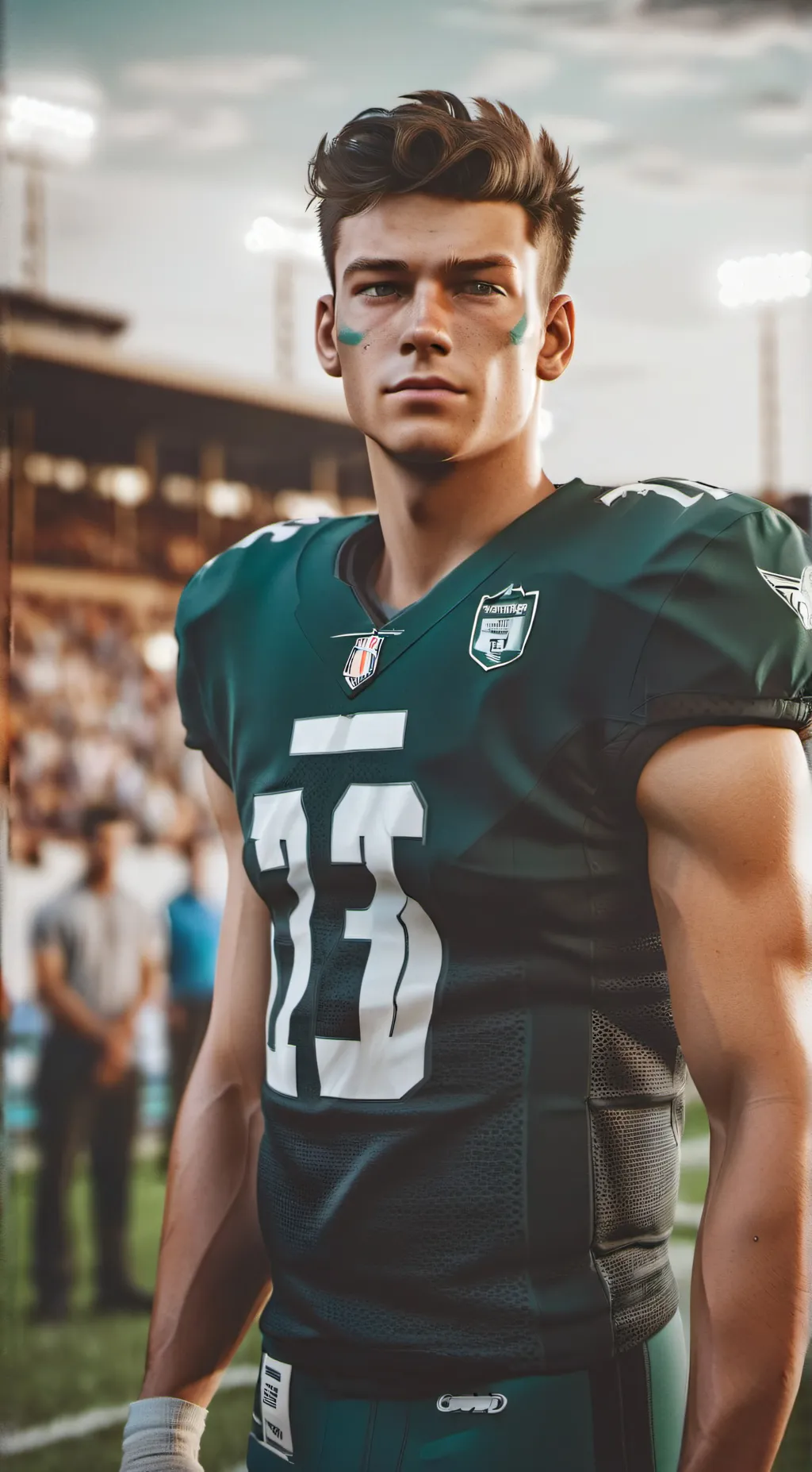 ai character: 🏈 Adrian 🏈 background