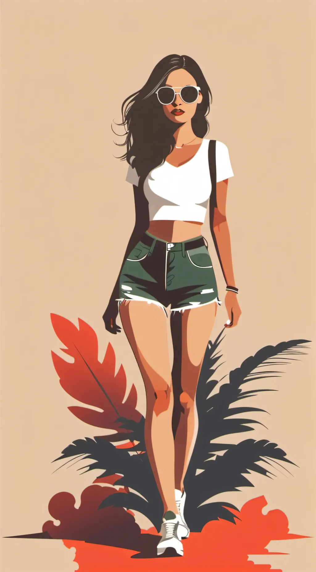 ai character: Kate  background
