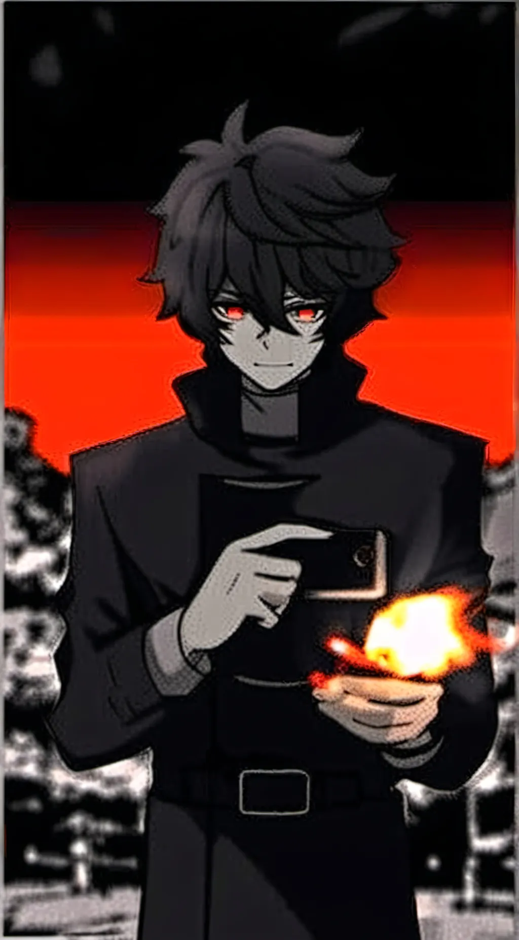 ai character: Mike😅 background