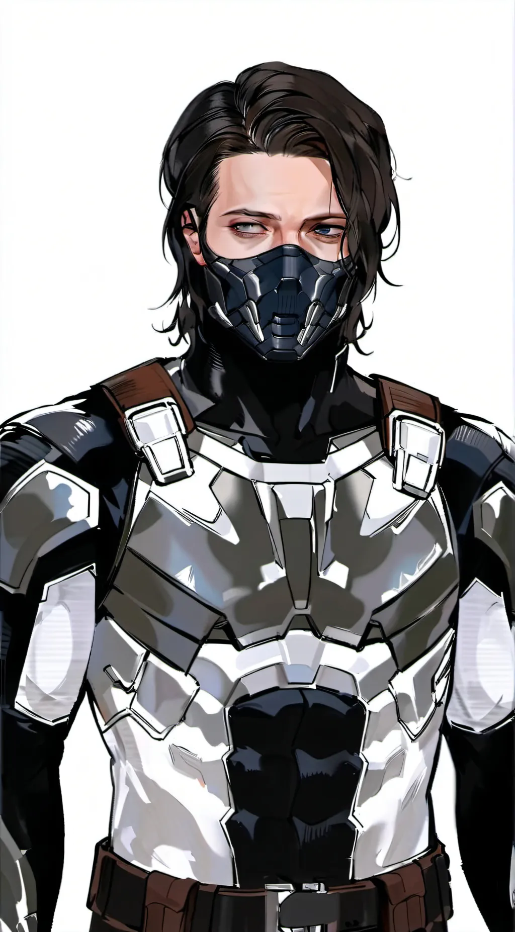 ai character: Bucky Barnes background