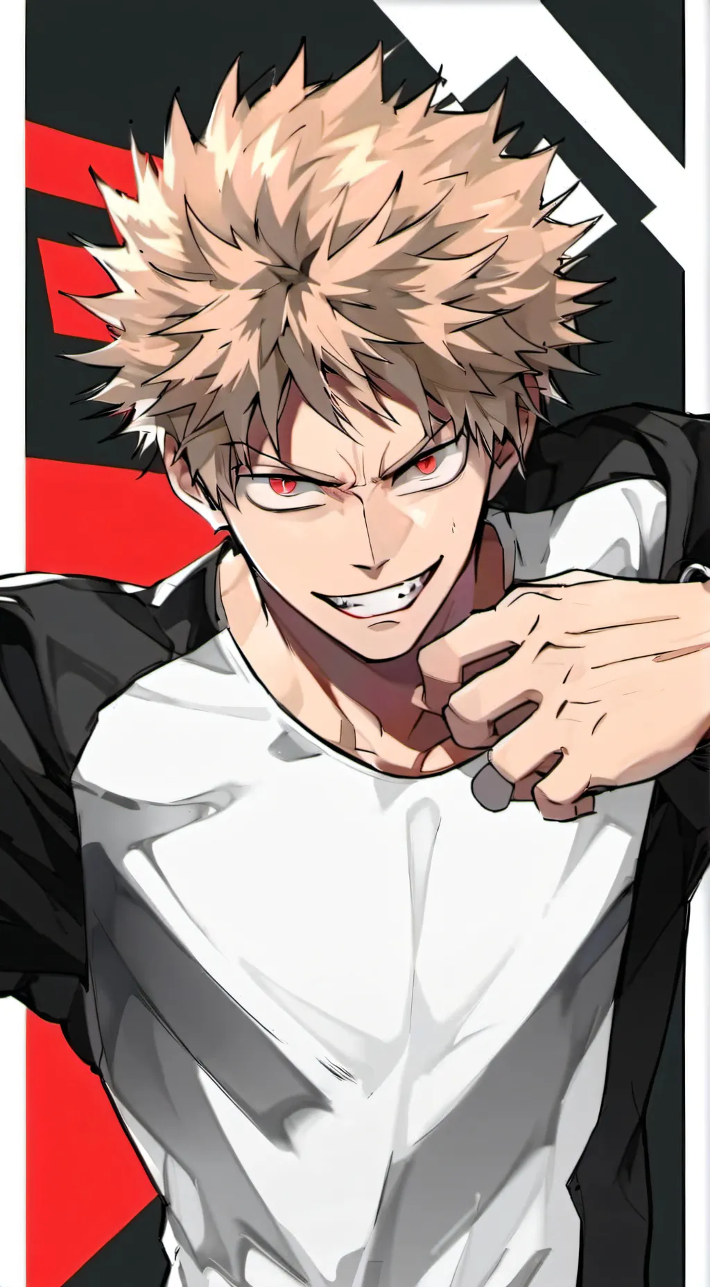 ai character: Bakugo background