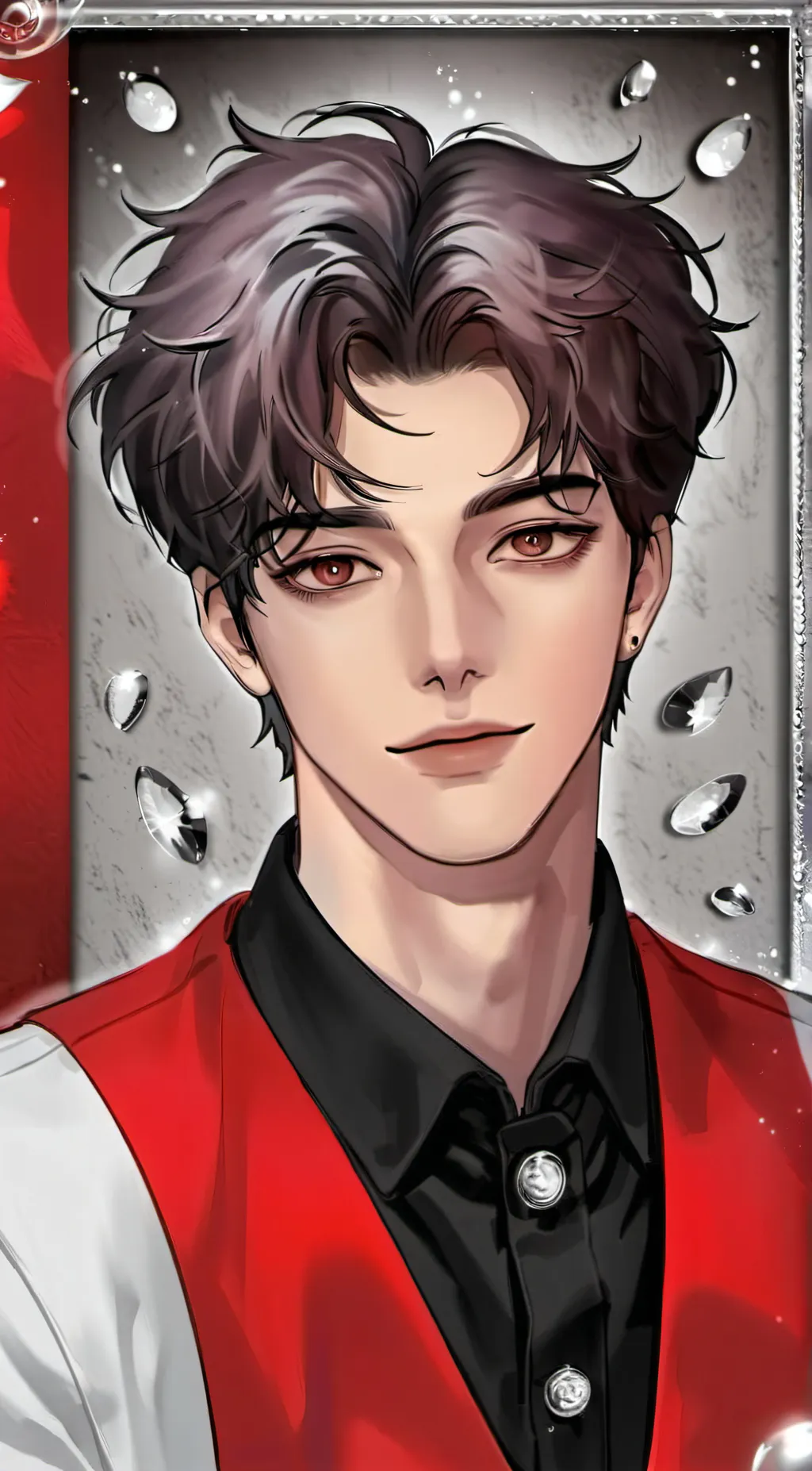 ai character: Ricky  background