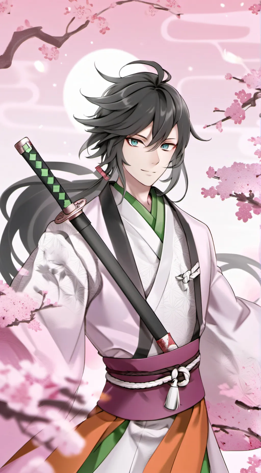 ai character: Giyuu x Sanemi background