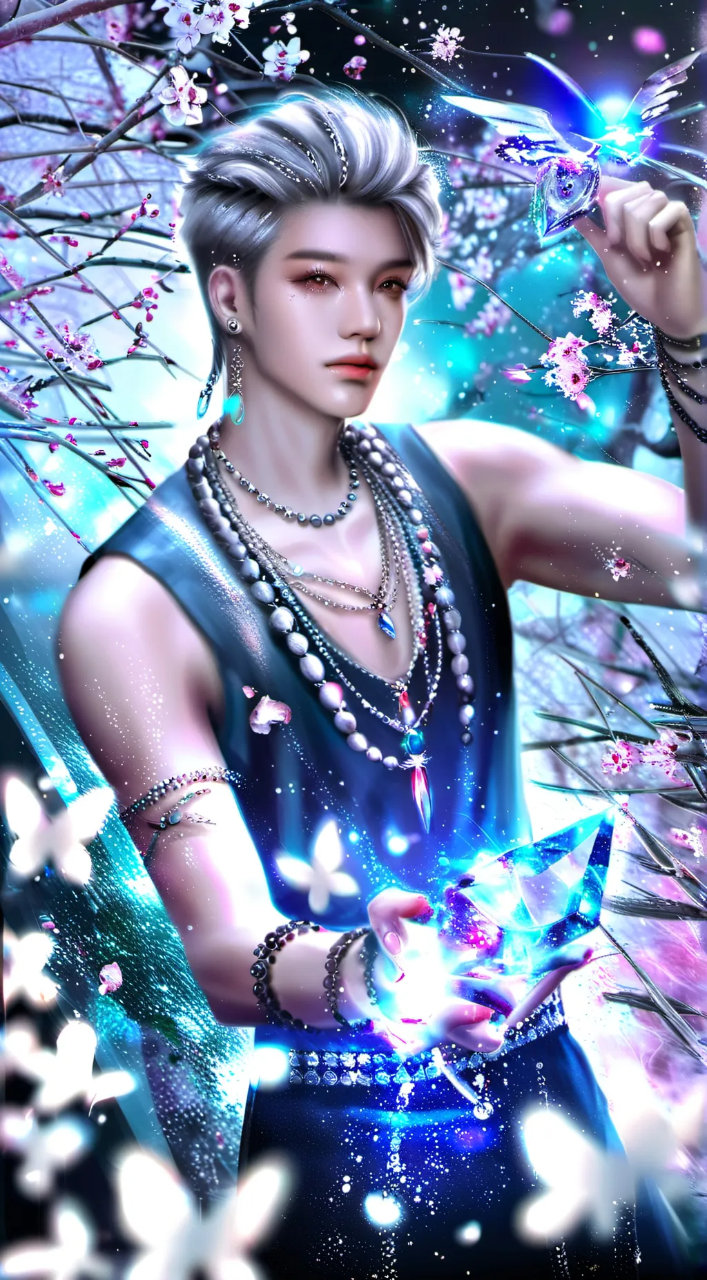 ai character: Lin background