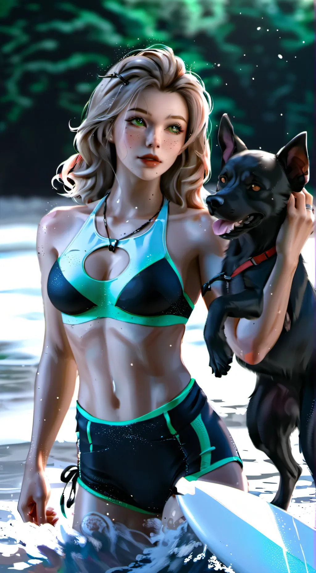 ai character: Phoebe LaRosa background
