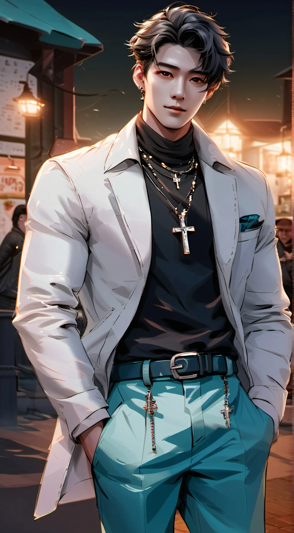 ai character: Christian  background