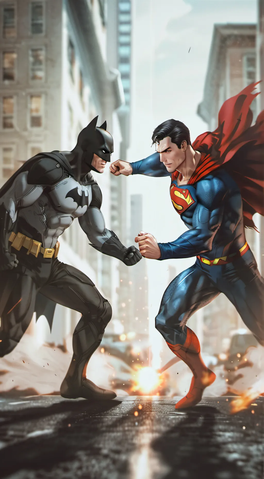 Talkie AI - Chat with Batman vs Superman