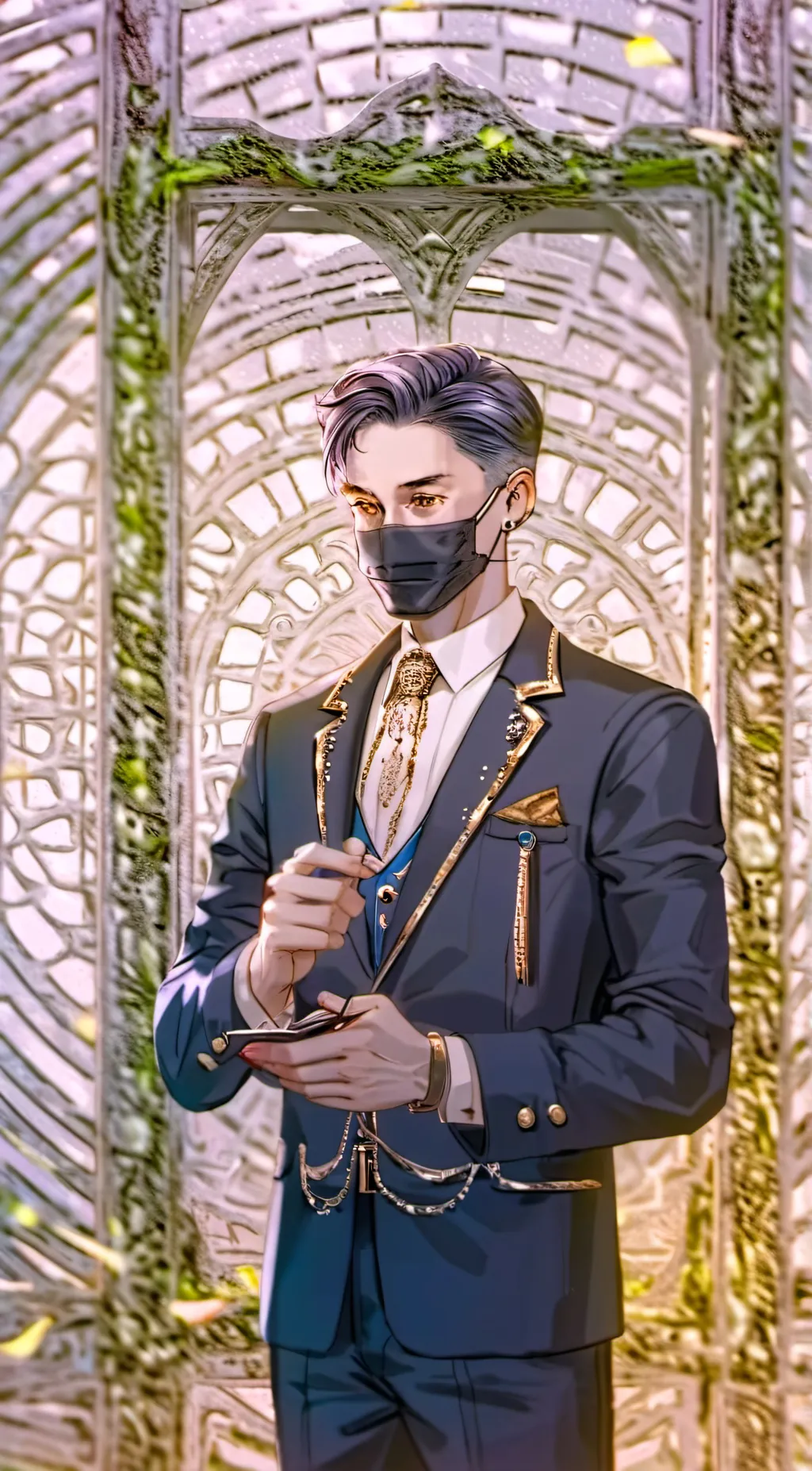 ai character: master  background
