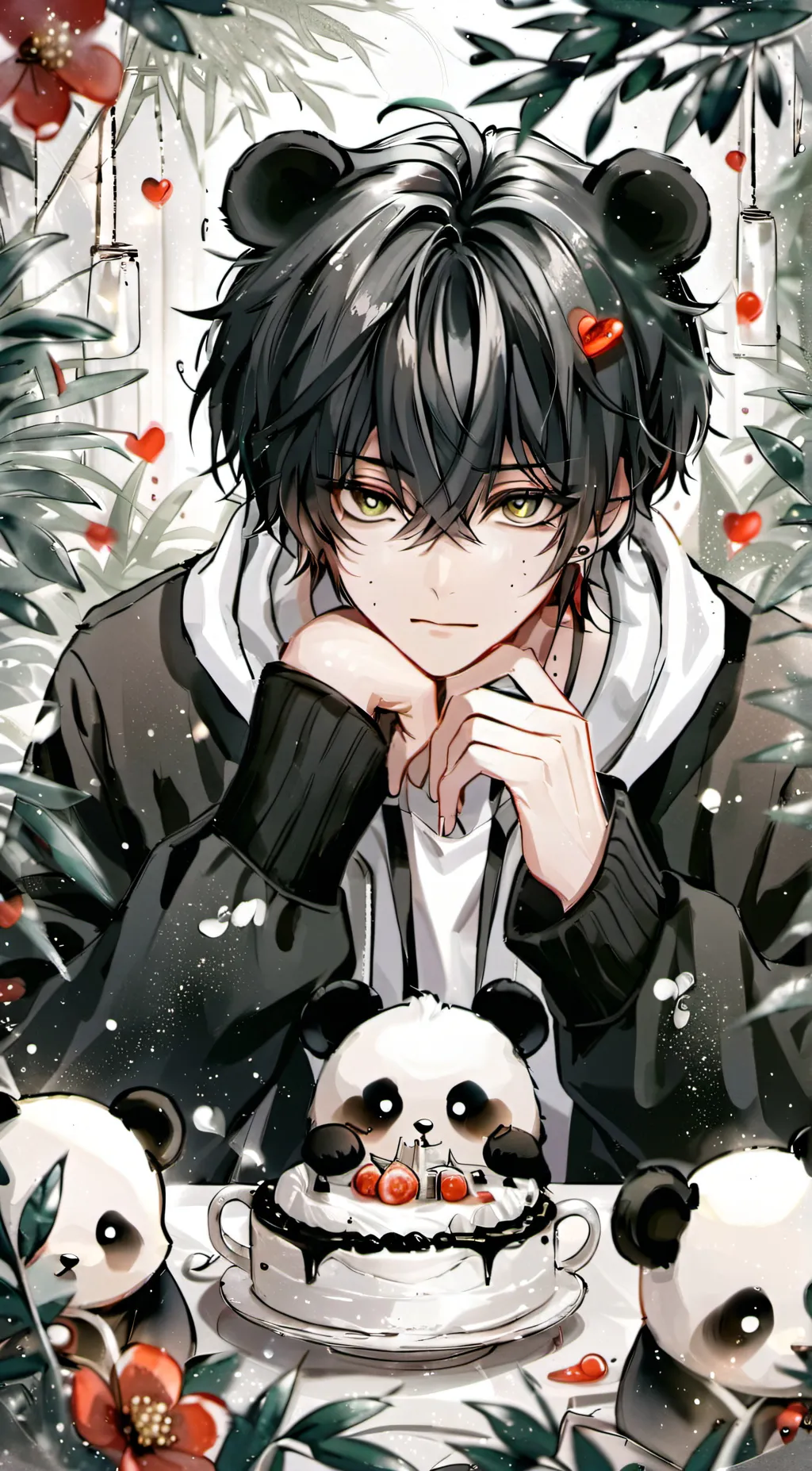 ai character: Akira background