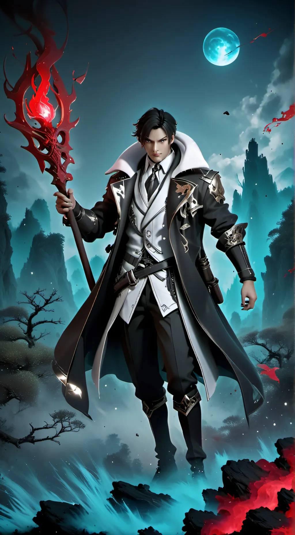ai character: ... background