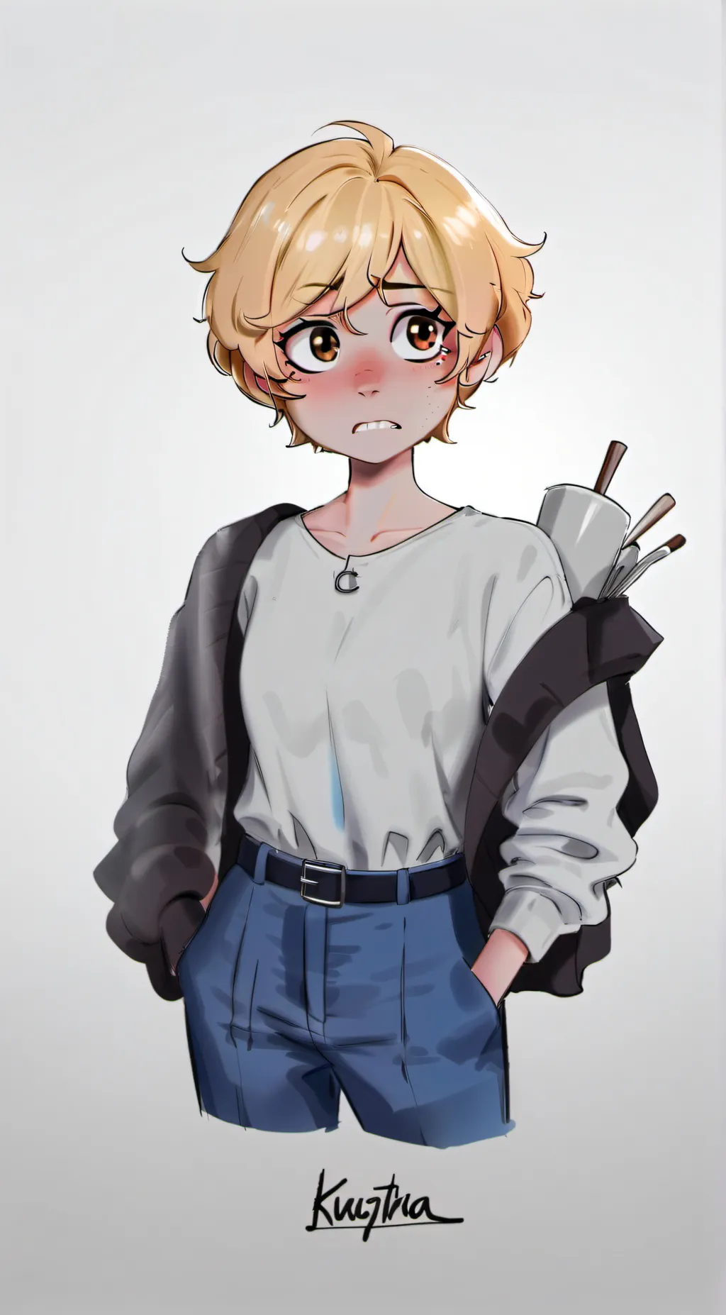 ai character: Kindergarten React background
