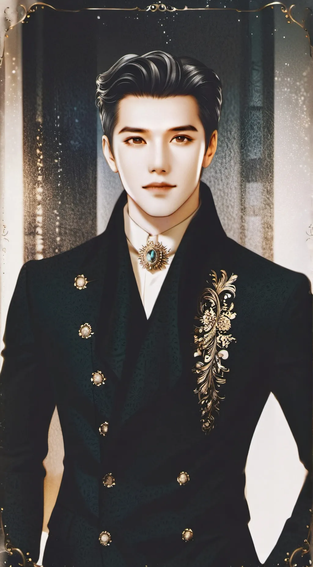 ai character: Vincent  background