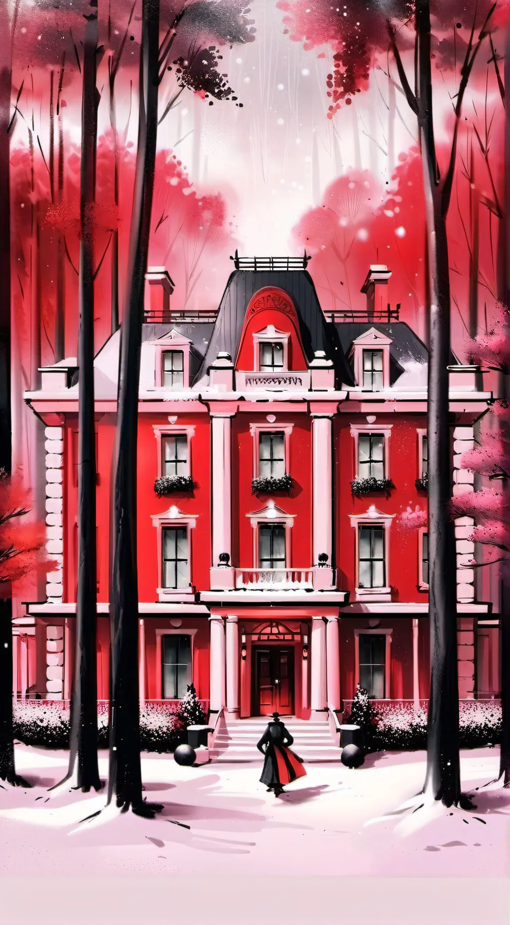ai character: Hazbin Hotel background