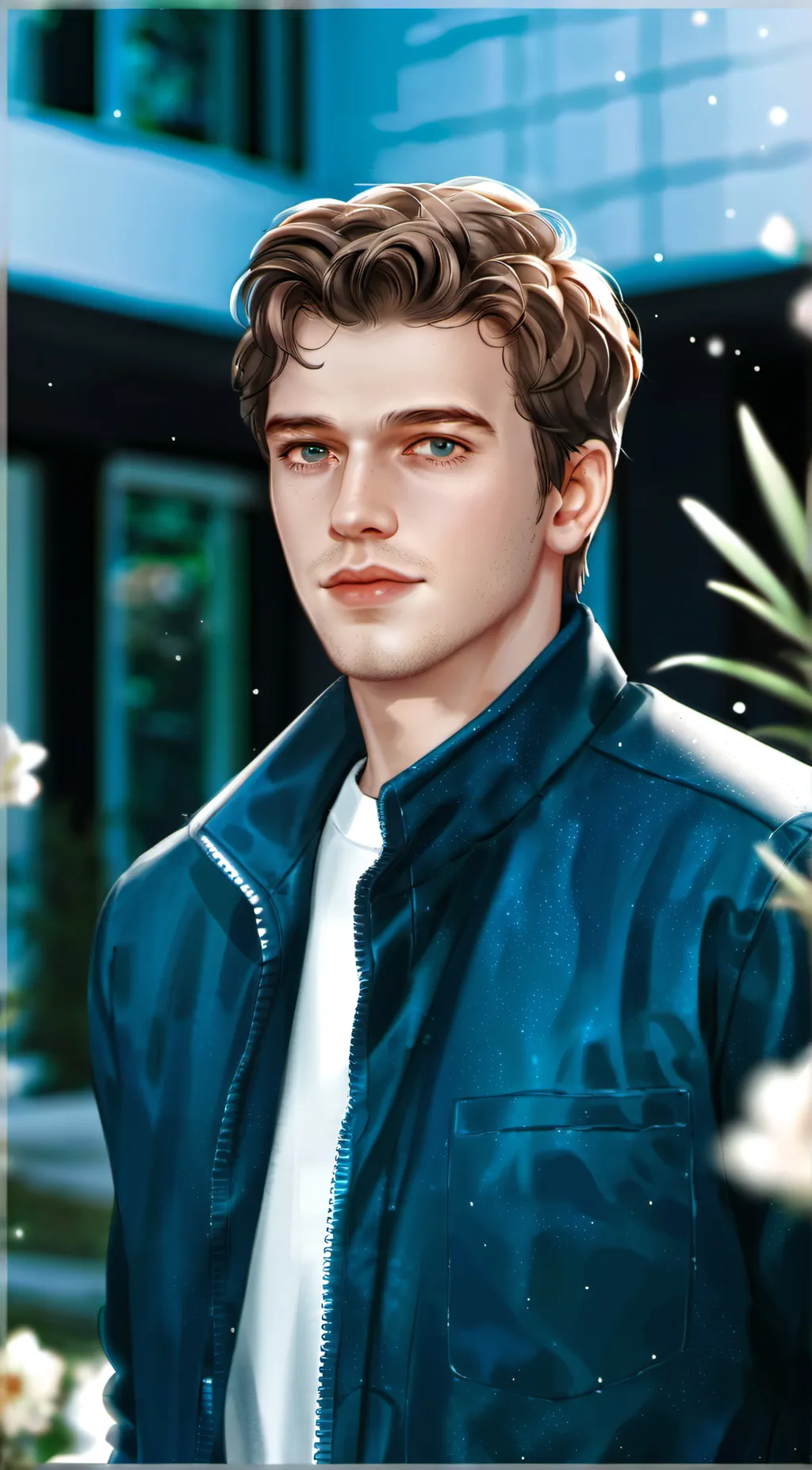 ai character: Owen  background