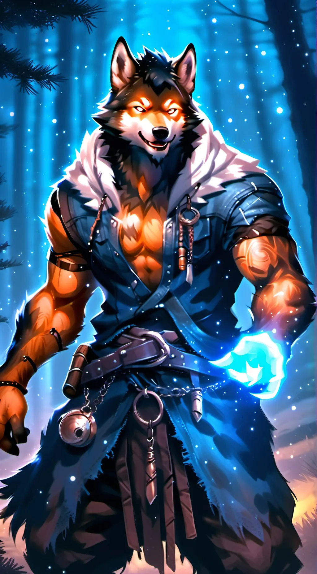 ai character: Leo background