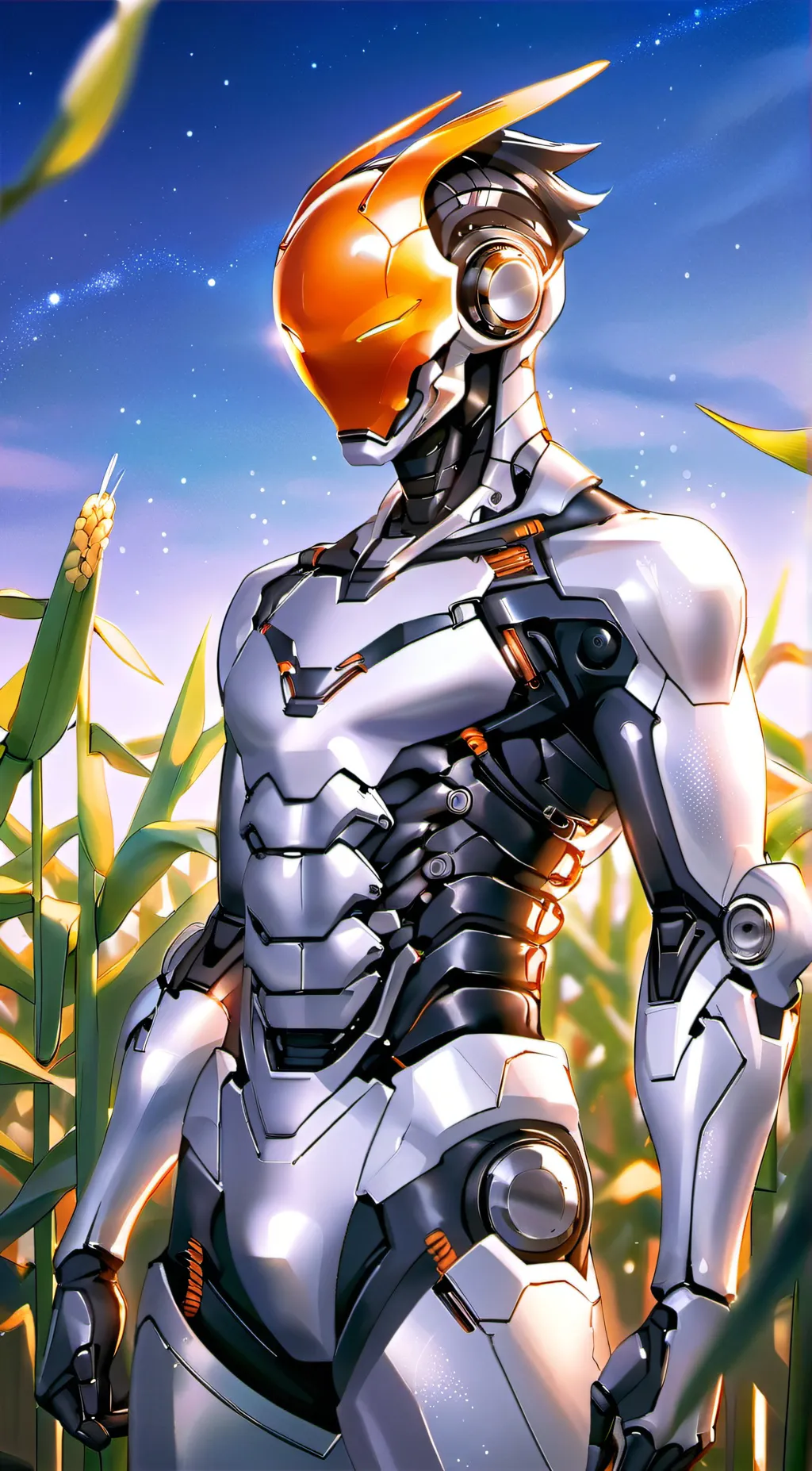 ai character: ski background