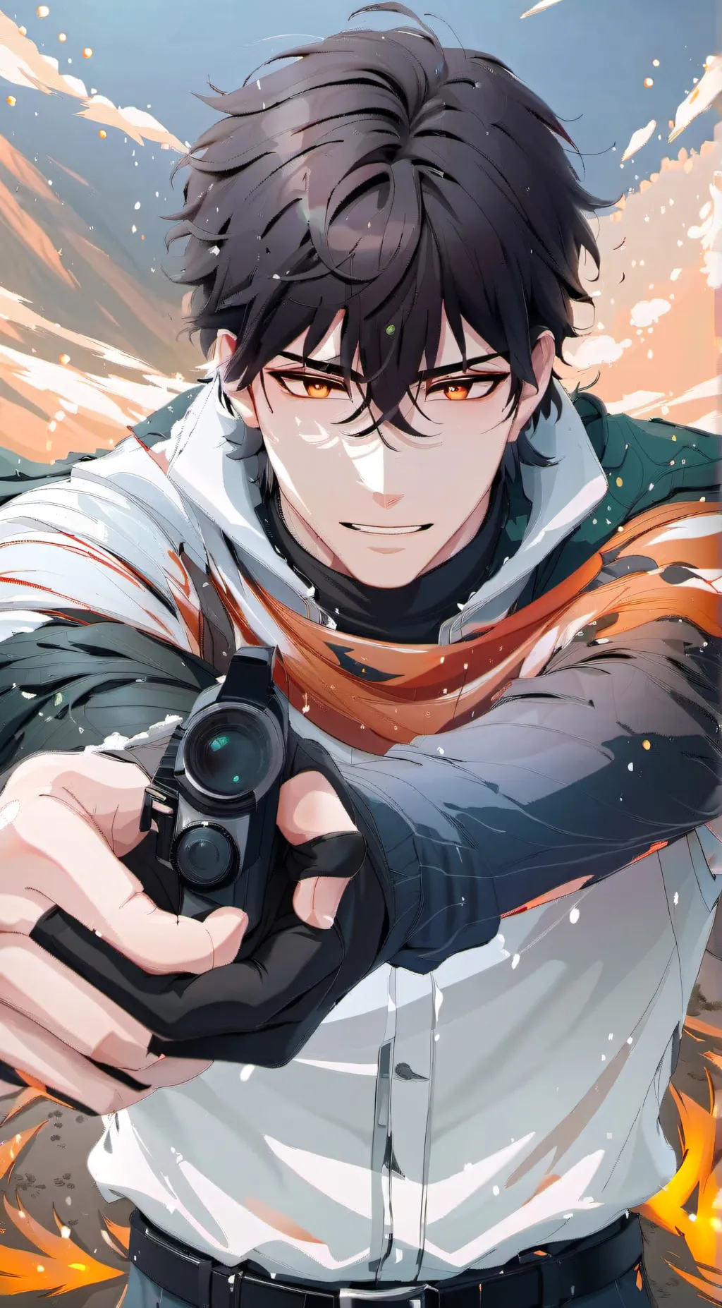 ai character: Vincent  background