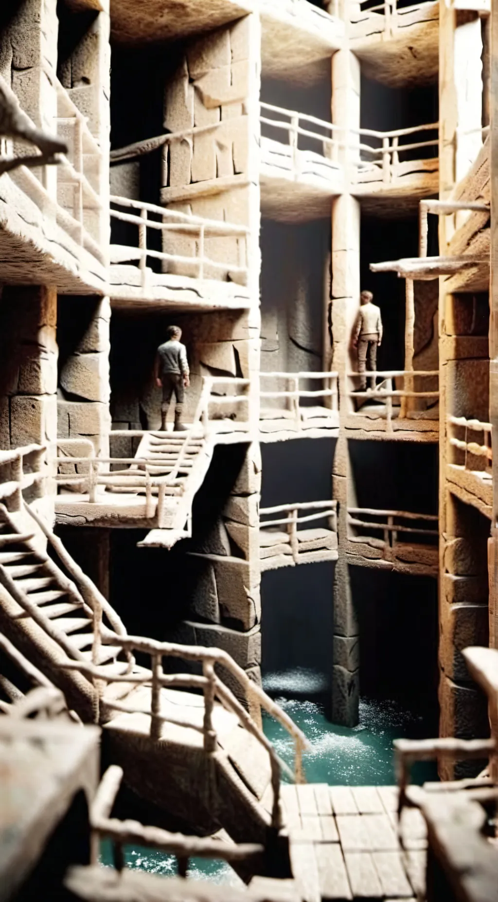 ai character: Maze runner  background