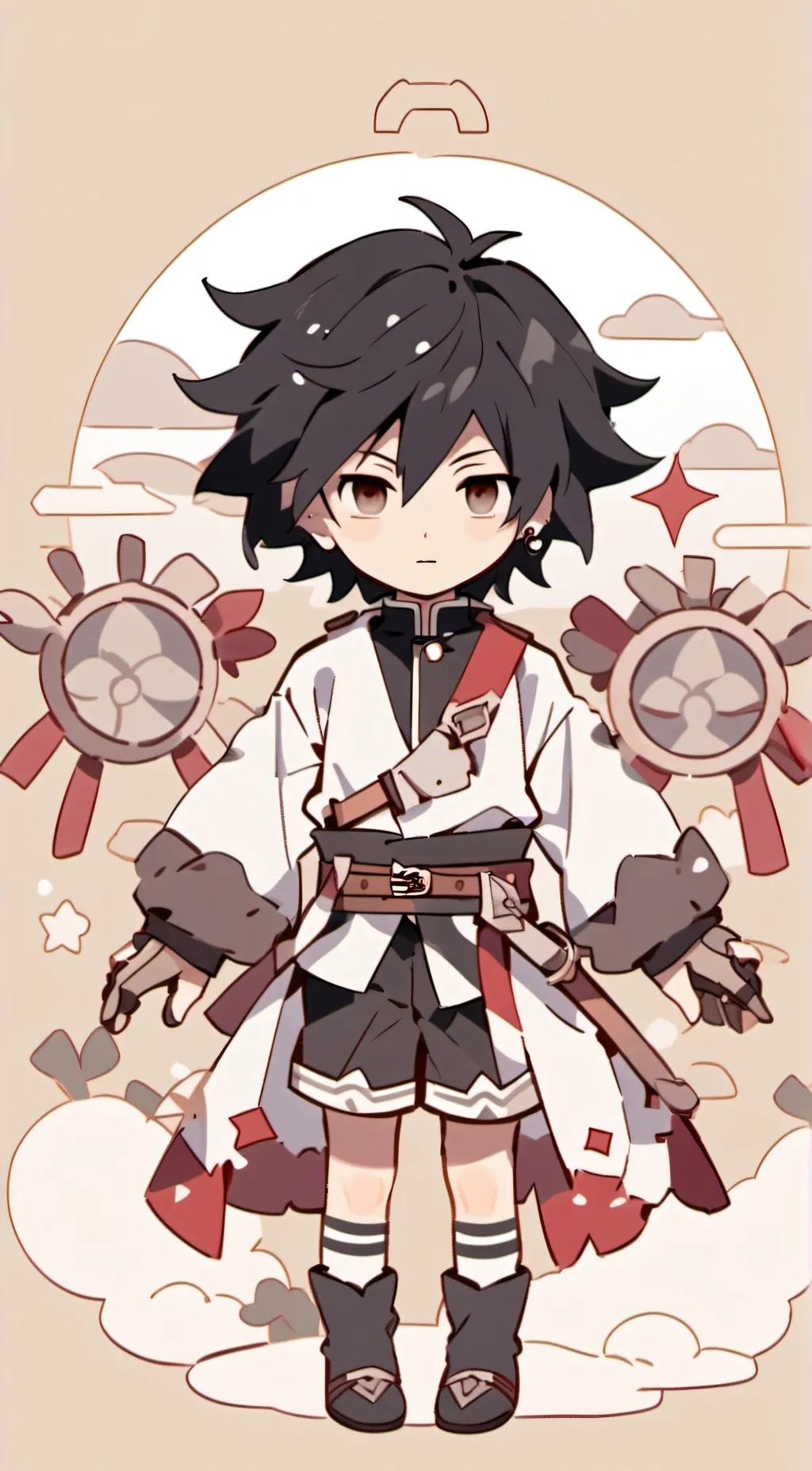 ai character: giyu background