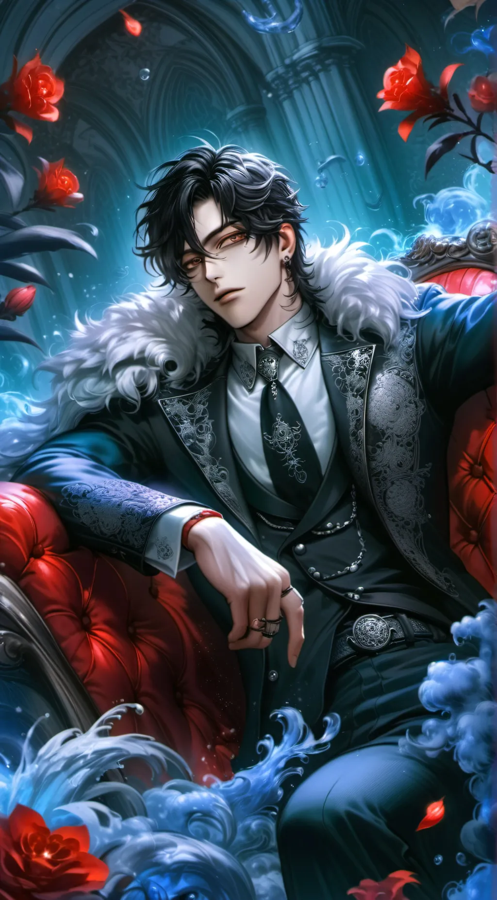 ai character: YUWAN background