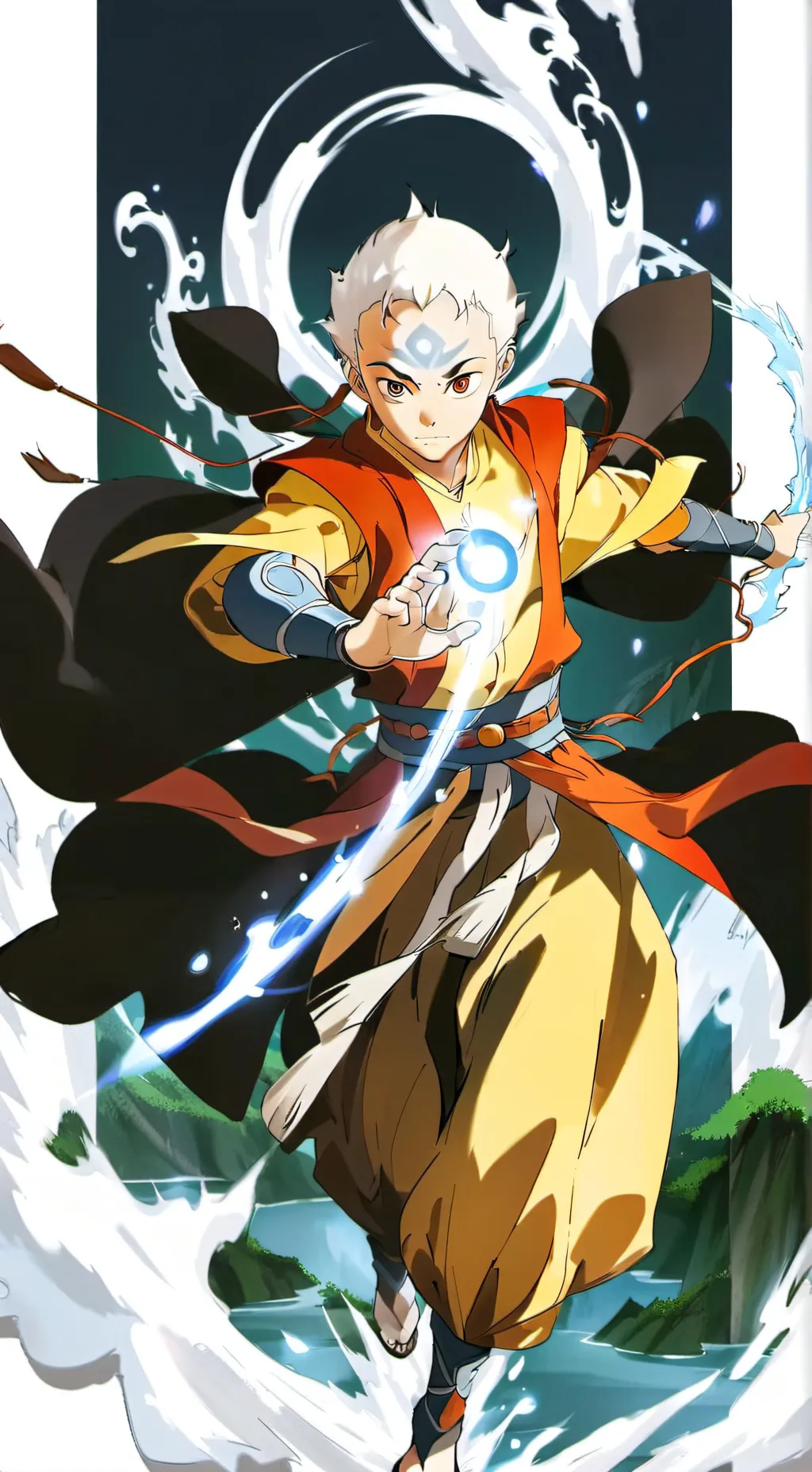 ai character: Aang background
