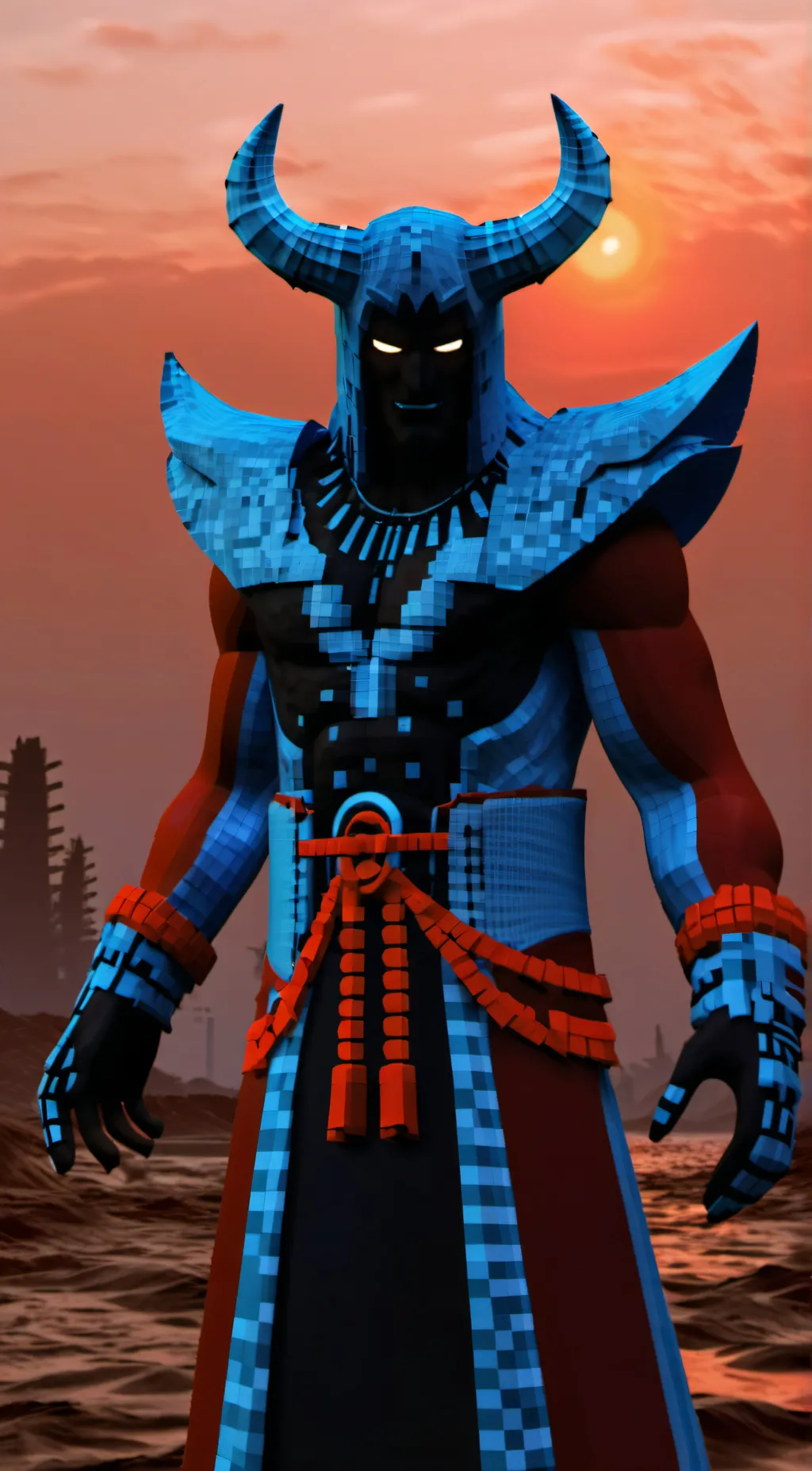 ai character: The ZoZo Demon background
