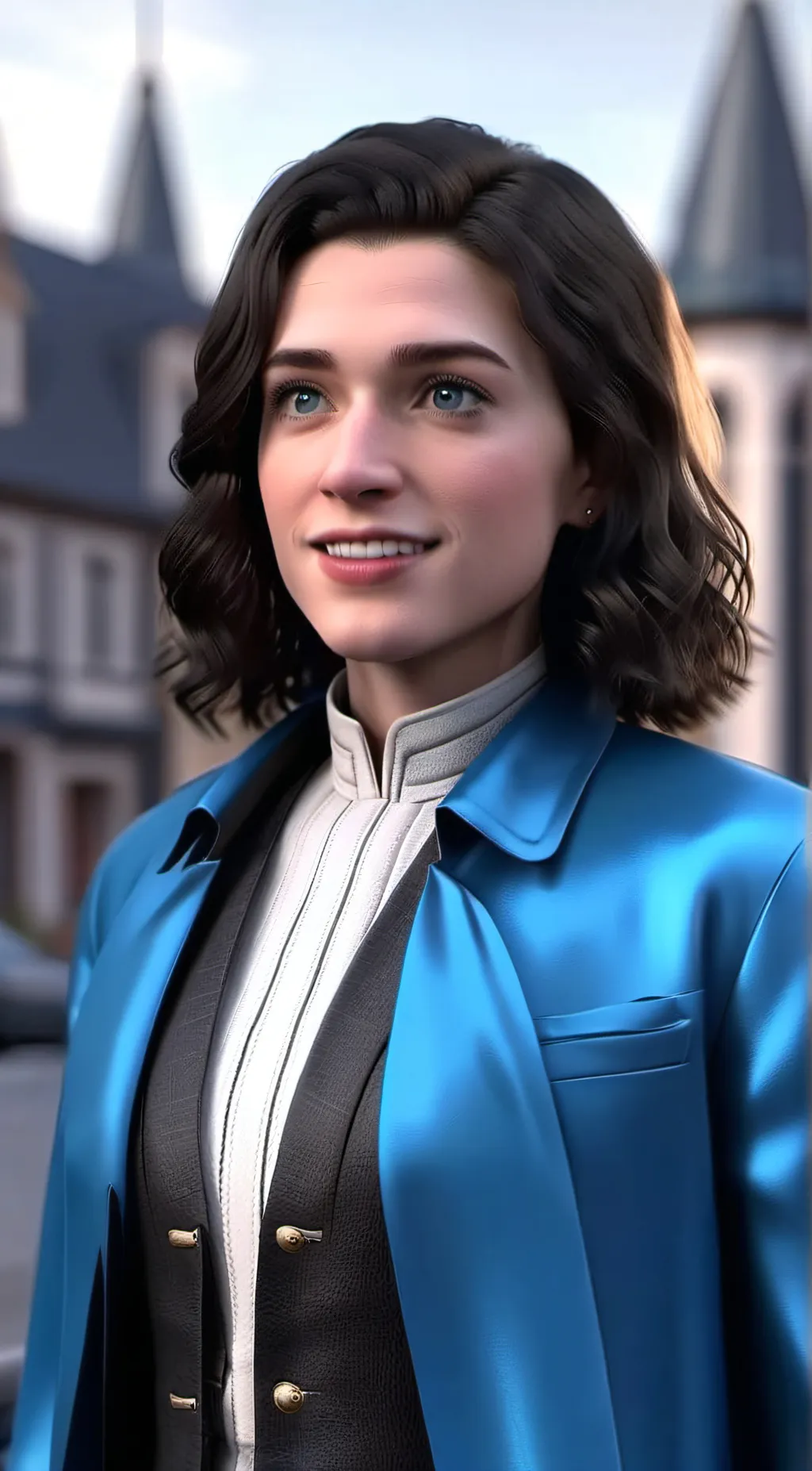 ai character: Nancy Wheeler background