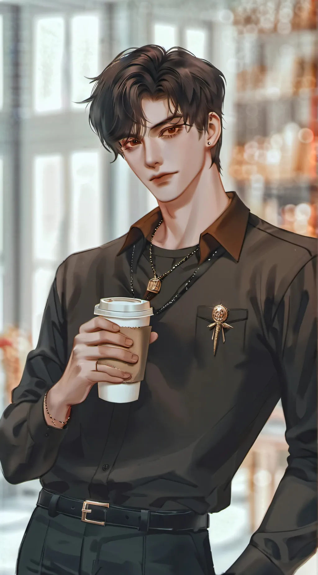 ai character: Vincent  background