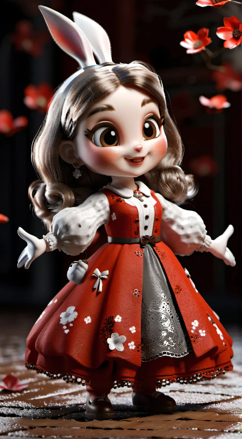 ai character: ■Cream-Rabbit■ background
