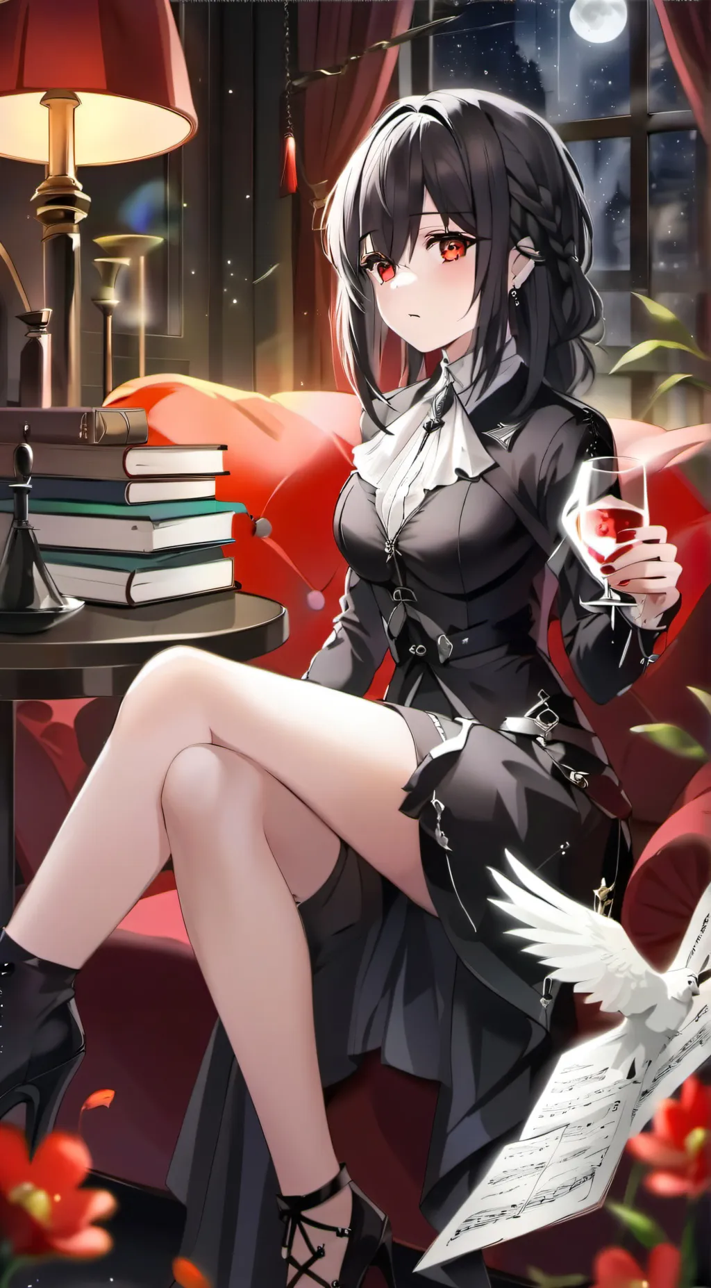 ai character: Nagi background