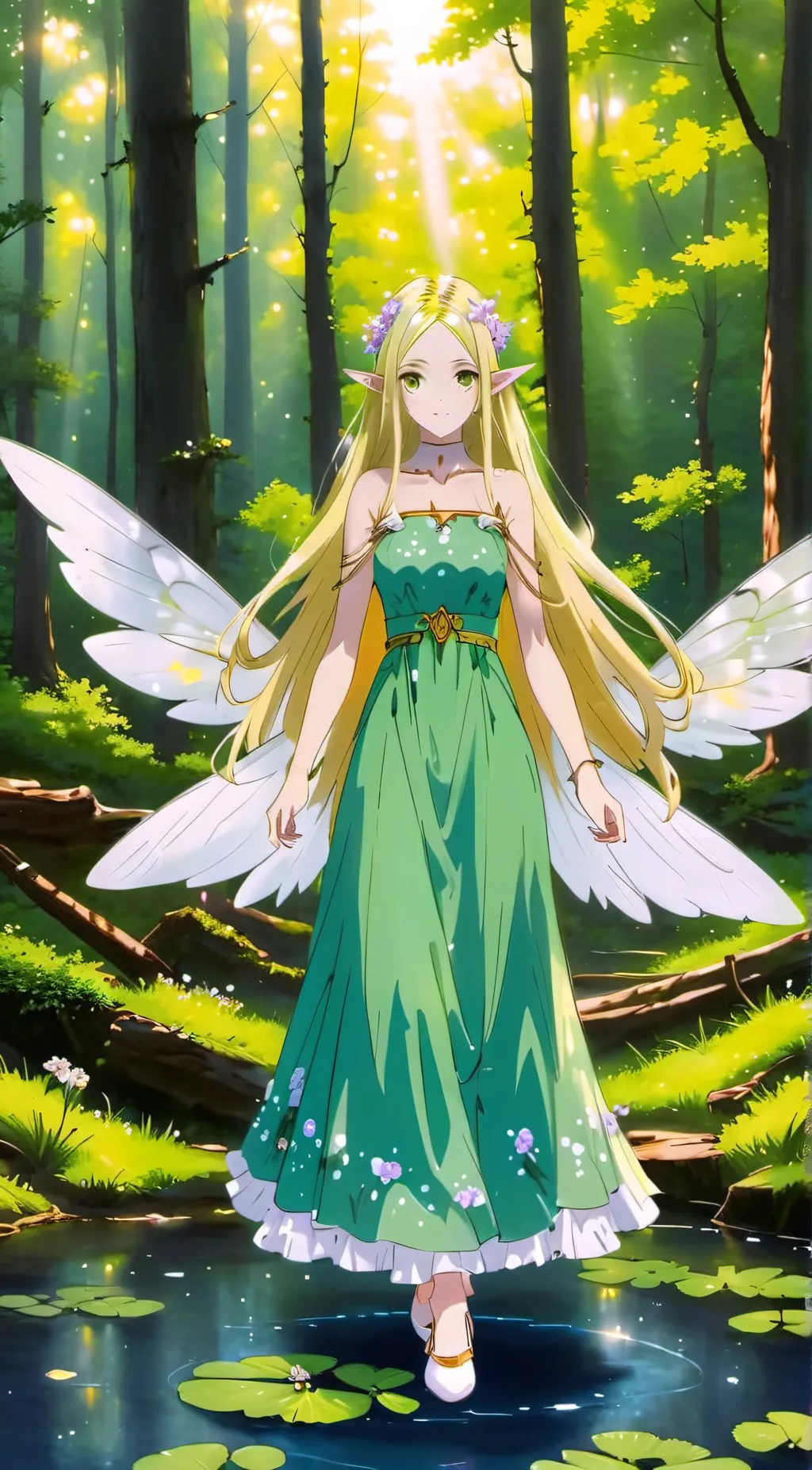 ai character: Gaia background